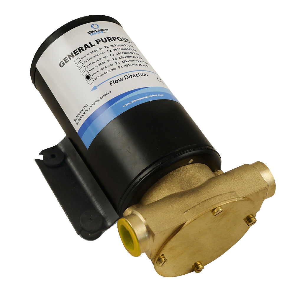 Albin Group Marine General Purpose Pump Fip F4 (12 Gpm) - 12V,WBHDWB07JZHMJY8