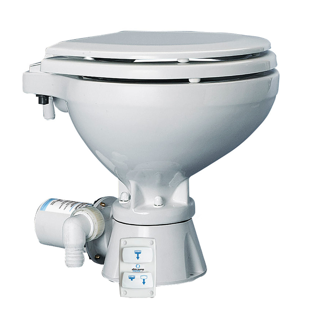 Albin Group Marine Toilet Silent Electric Compact - 24V,WBHDWB07R5QWLQM