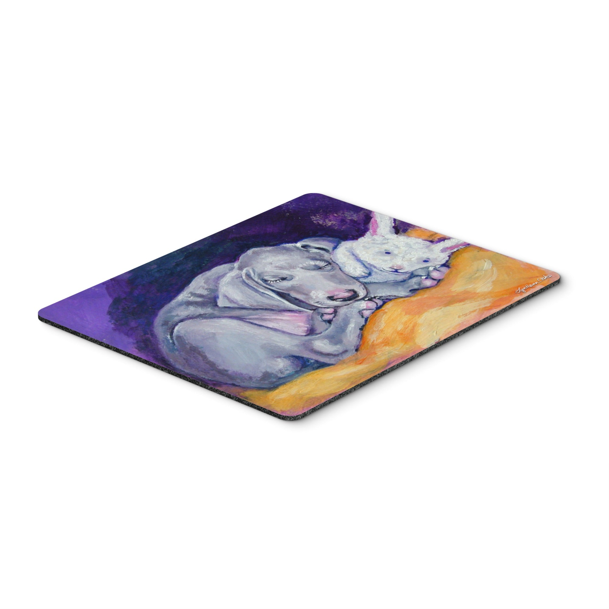 Carolines Treasures Weimaraner Snuggle Bunny Mouse Pad/Hot Pad/Trivet (7354MP)