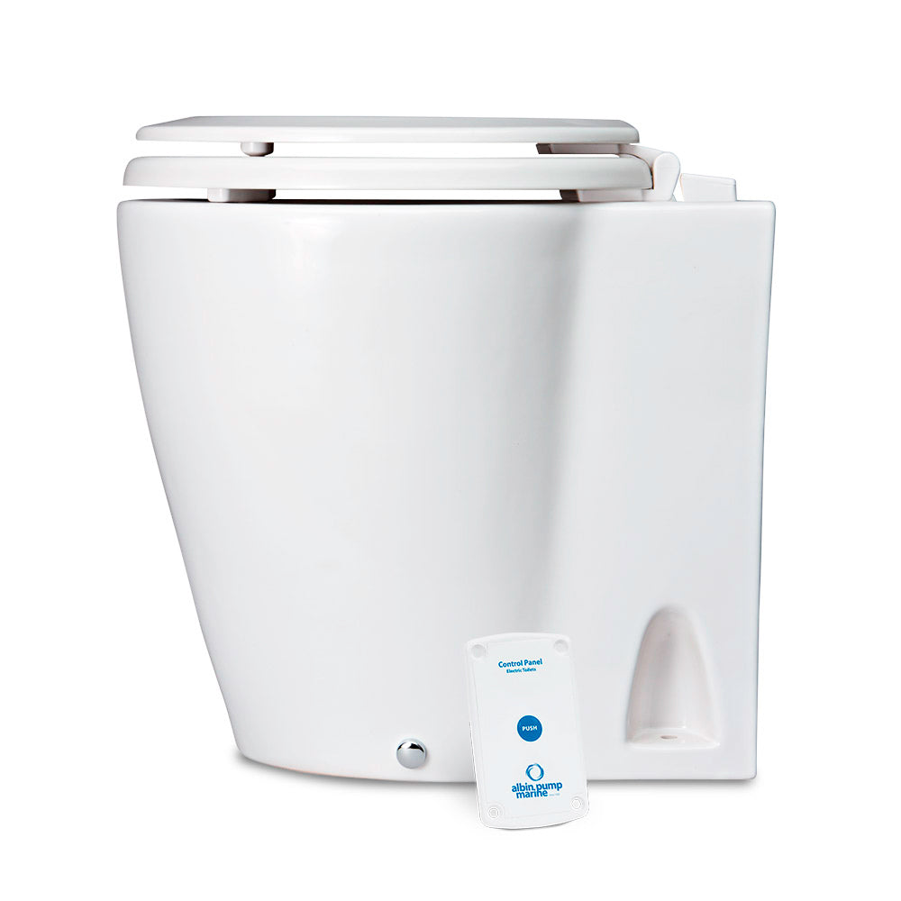 Albin Group Marine Design Marine Toilet Standard Electric - 24V,WBHDWB07R3GNDJP