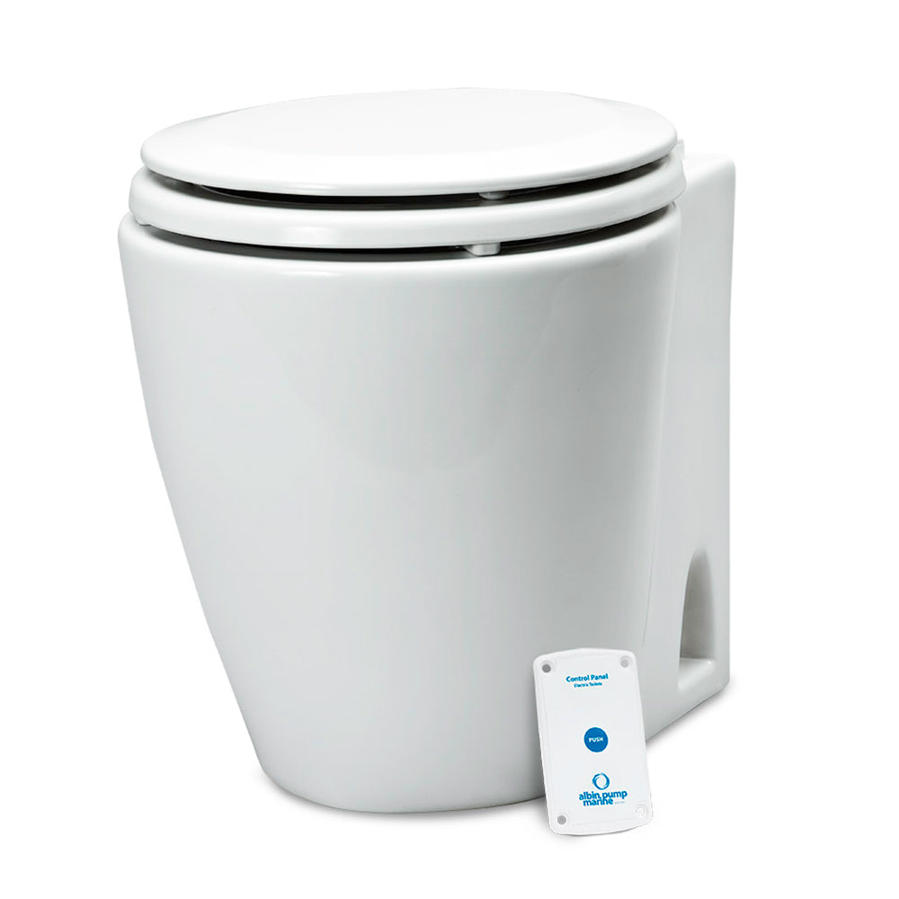 Albin Group Marine Design Marine Toilet Standard Electric - 24V,WBHDWB07R3GNDJP