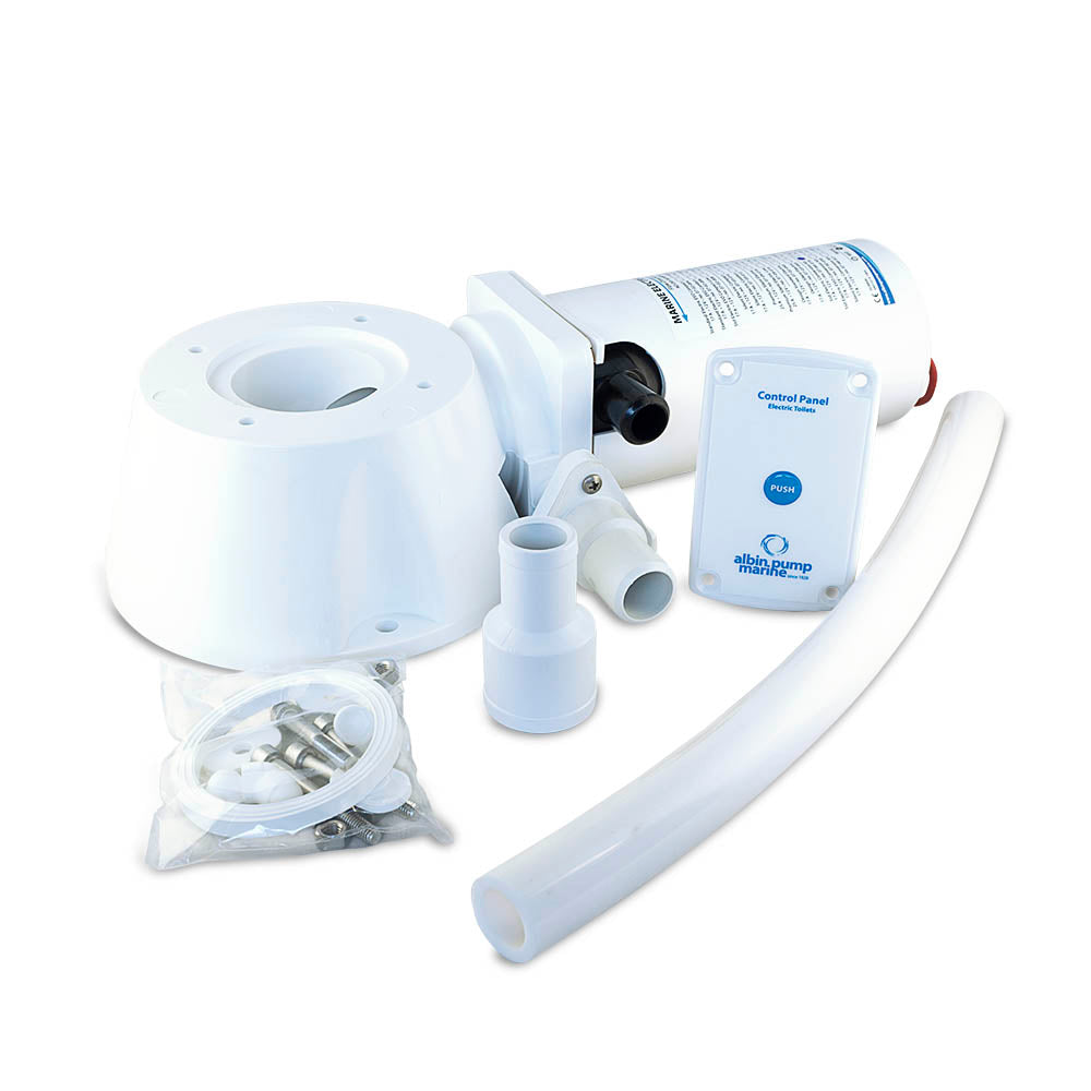 Albin Group Marine Standard Electric Toilet Conversion Kit - 12V,WBAUVB07QVHCWSX