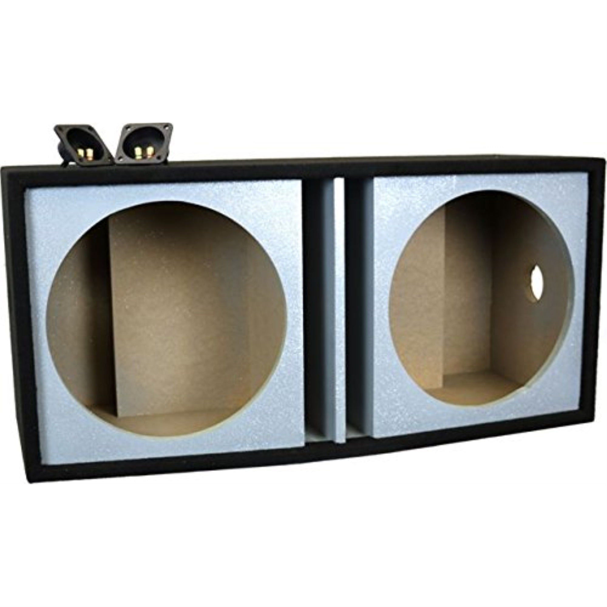 Double 15in Sealed Square Woofer Empty Car Speaker Box