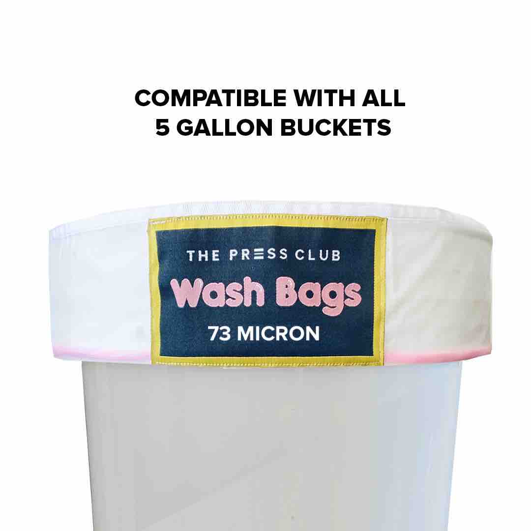 5 GALLON ALL MESH BUBBLE WASH BAGS 8-PACK