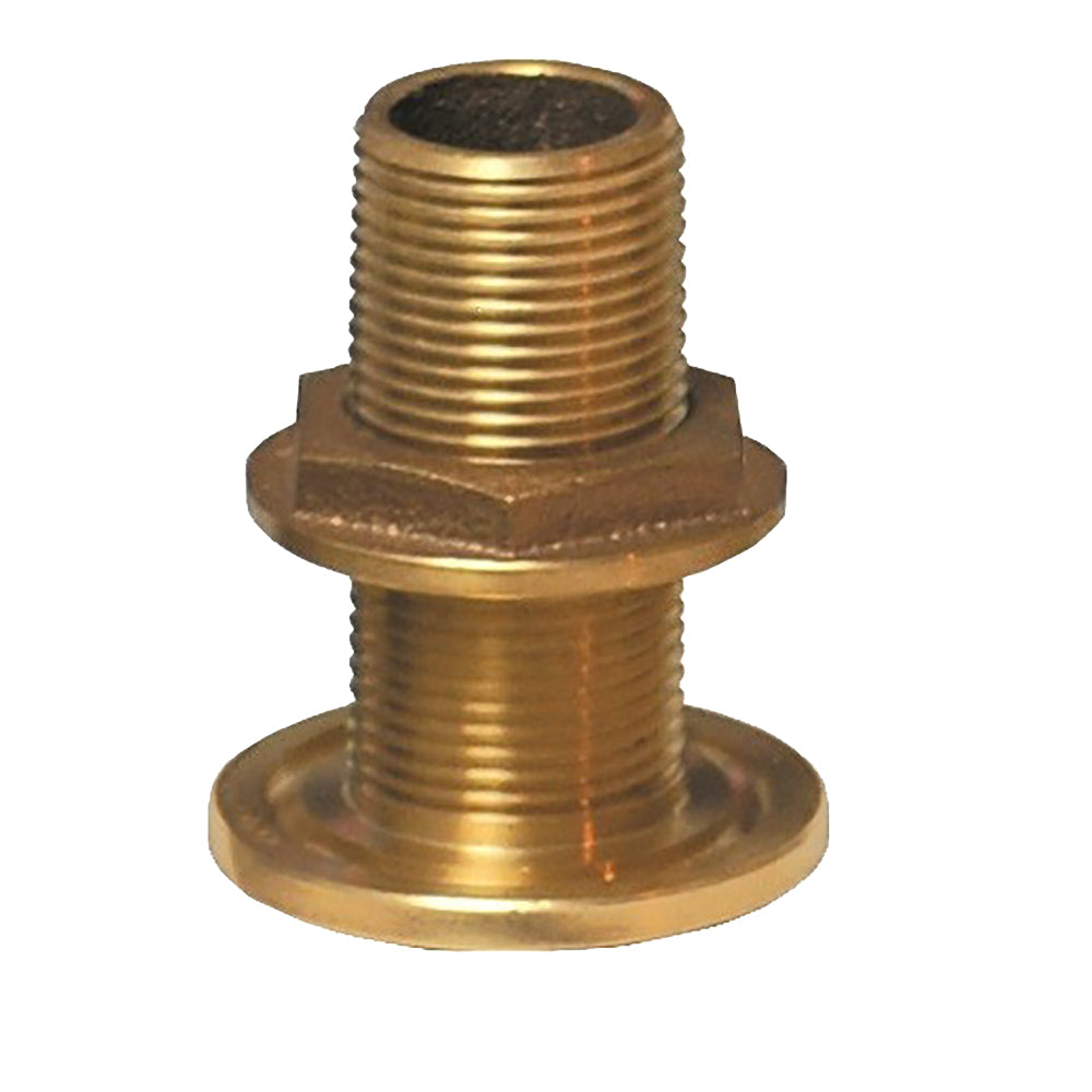 Groco 1-1/2'' Nps Npt Combo Bronze Thru-Hull Fitting W/Nut,WBAUVA001345734