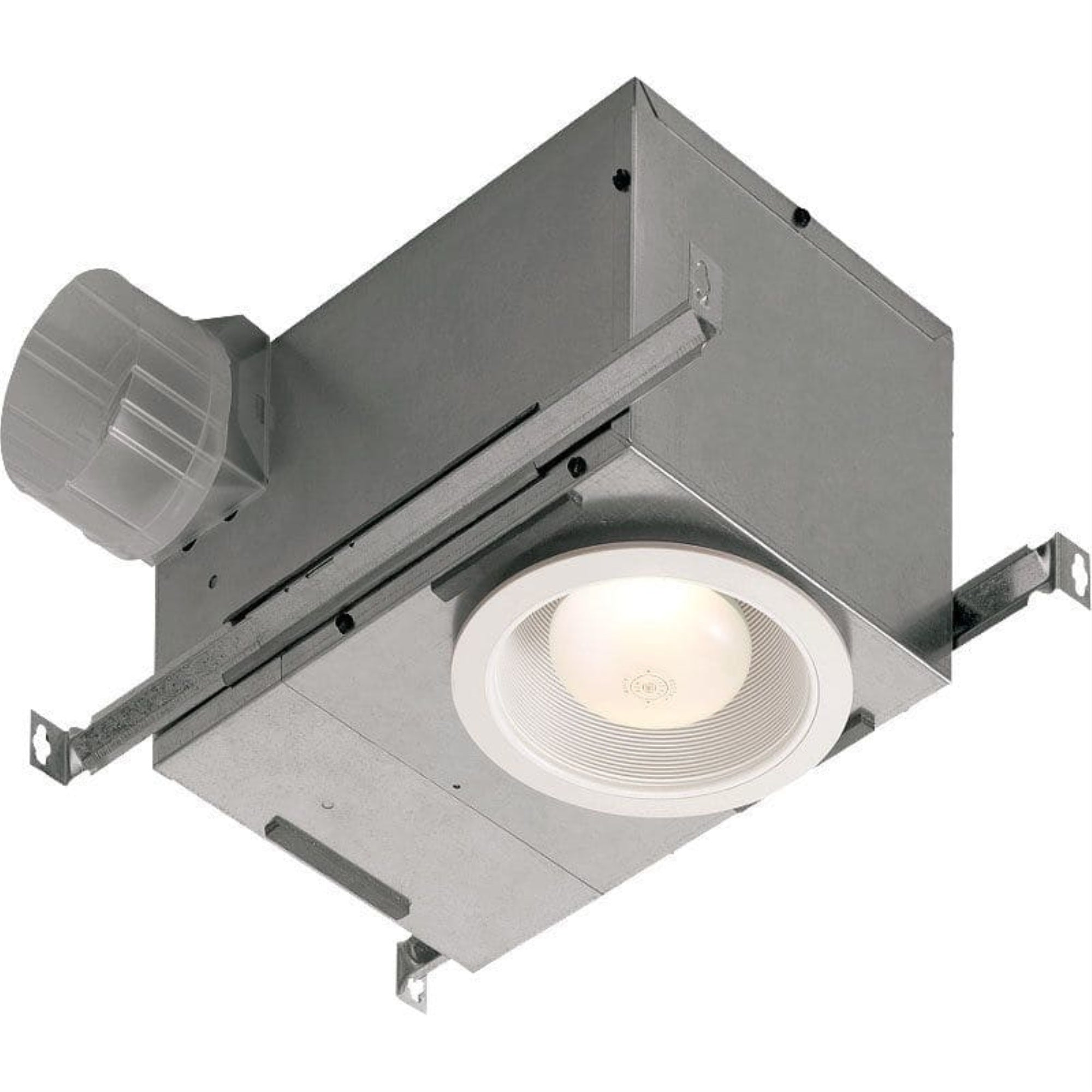 Broan Nutone Recessed Fan/Light 70 Cfm 1.5 Sones 6 White Trim. Use 75W Max R30 Or Br30 Bulb For Standard Applications. White