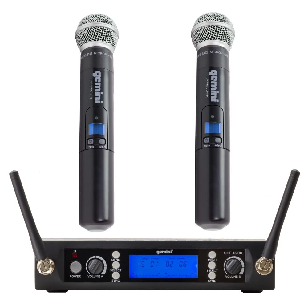 GEMINI DUAL CHANNEL WIRELESS,2HANDHELDS