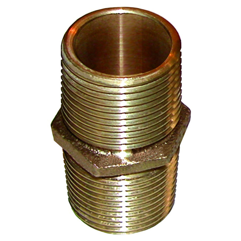 Groco Bronze Pipe Nipple - 3'' Npt,WBAUVB09B3LKWXS