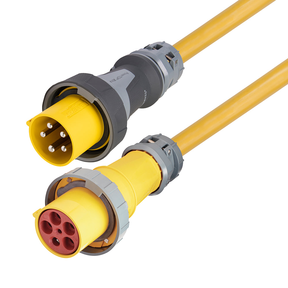 Marinco 100 Amp 120/208V 4-Pole, 5-Wire Shore Power Cable - No Neutral Wire - 75&#39;,WBAUVB0C69STV8M