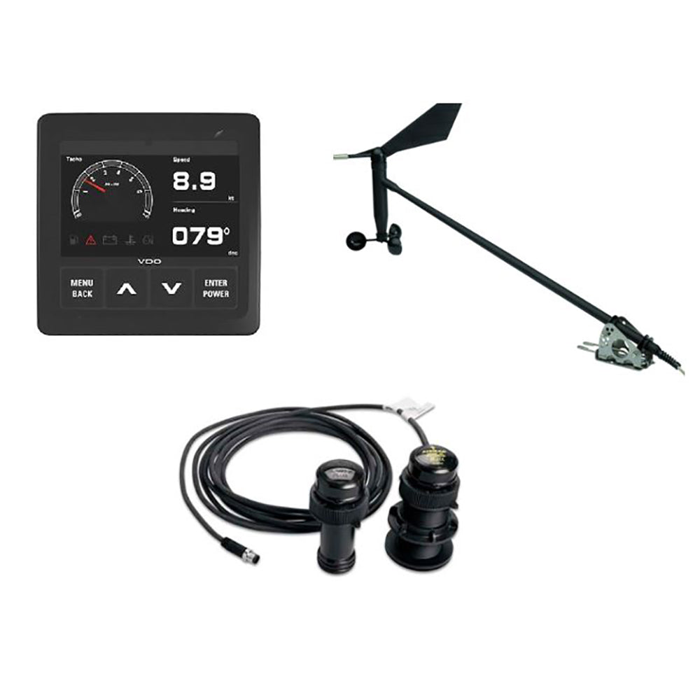Veratron Navigation Kit F/Sail, Wind Sensor, Transducer, Display &Amp; Cables,WBEEAB07QWHKD9T