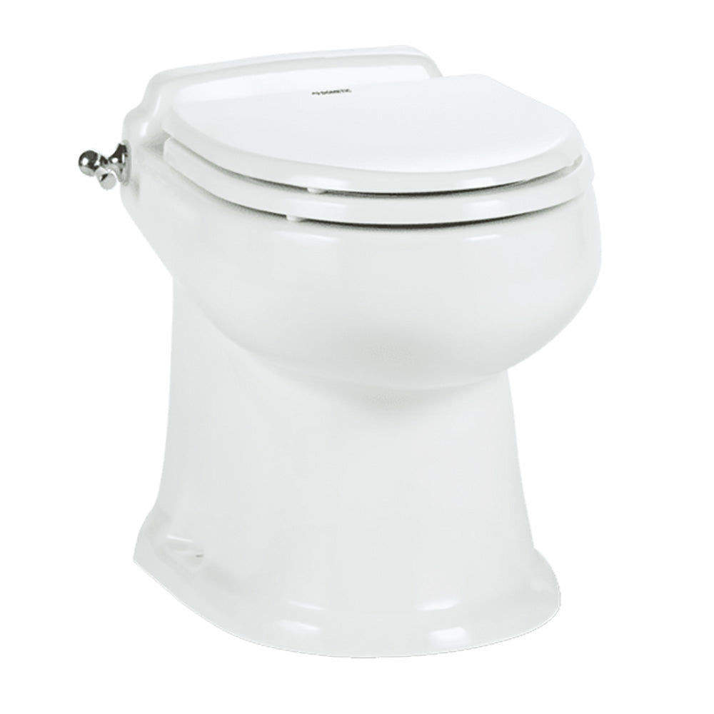 Dometic Masterflush 8740 White Electric Macerating Toilet - Raw/Fresh Water,WBHDWB09Y14VZGQ