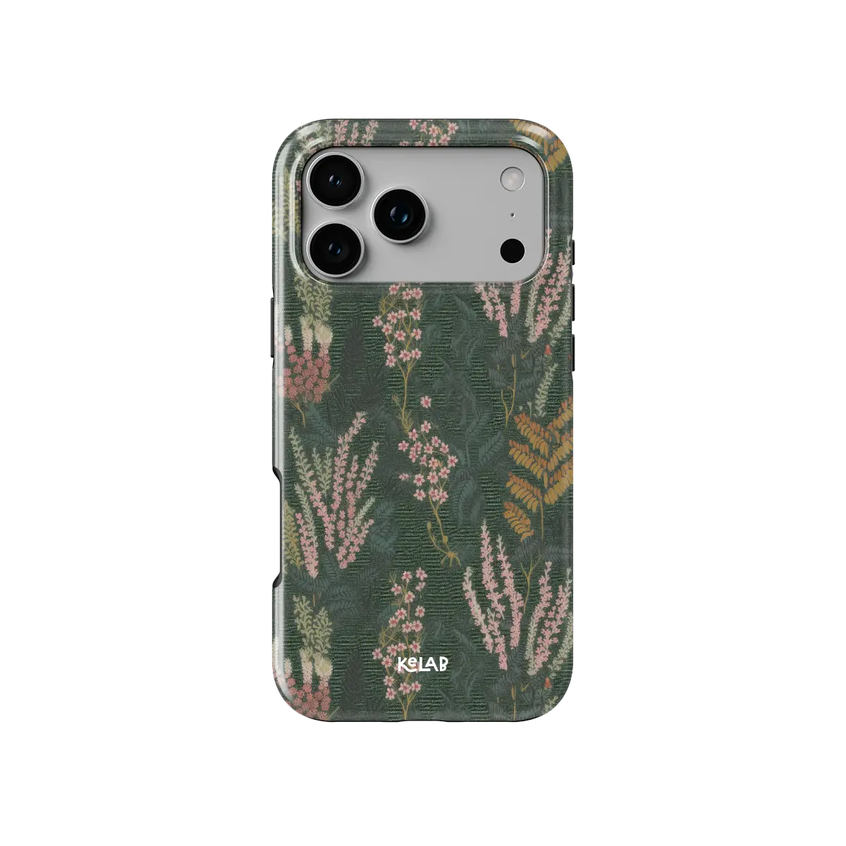Heather & Hearth | Dark Academia Floral iPhone Case