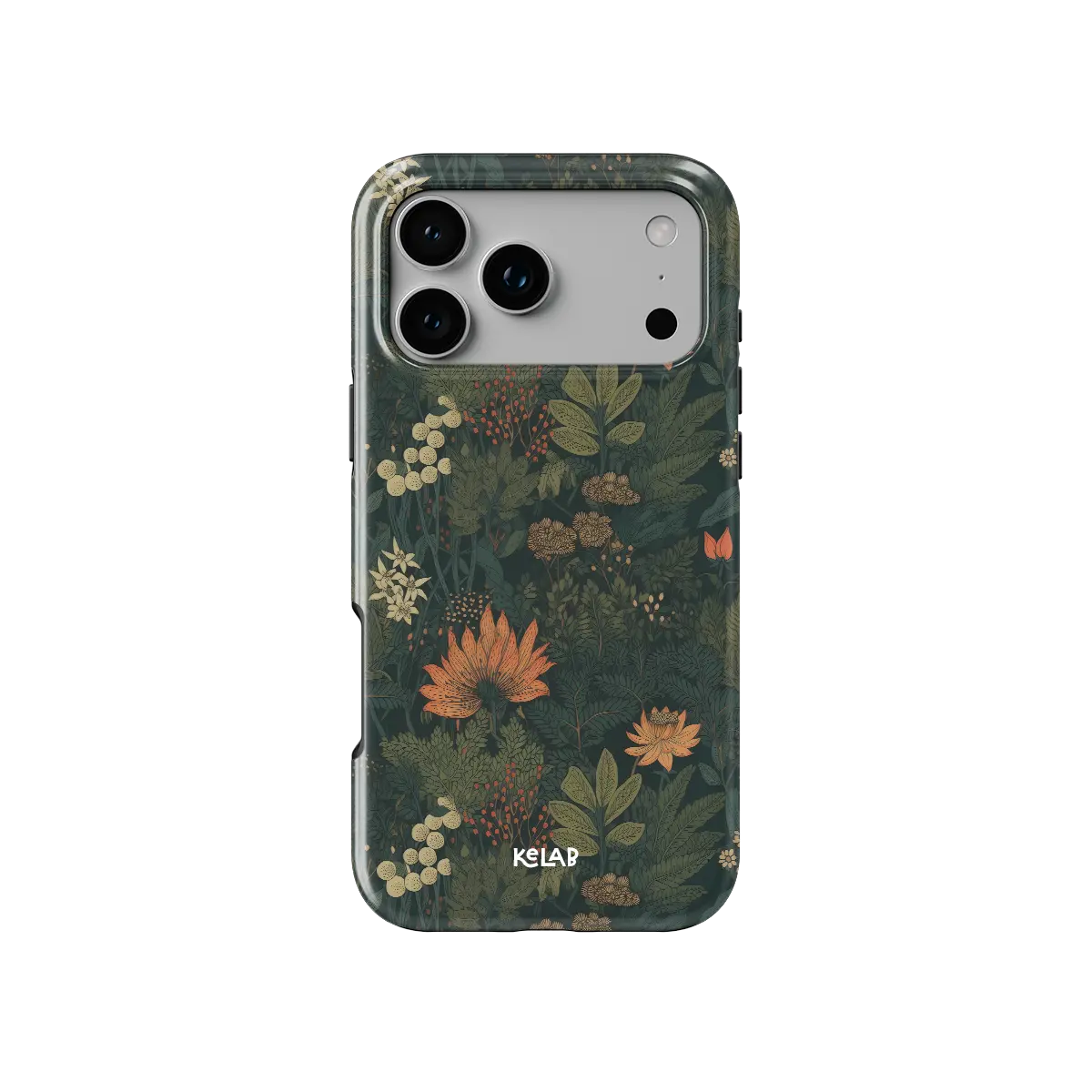 Elderberry Enchantment | Dark Academia Floral iPhone Case