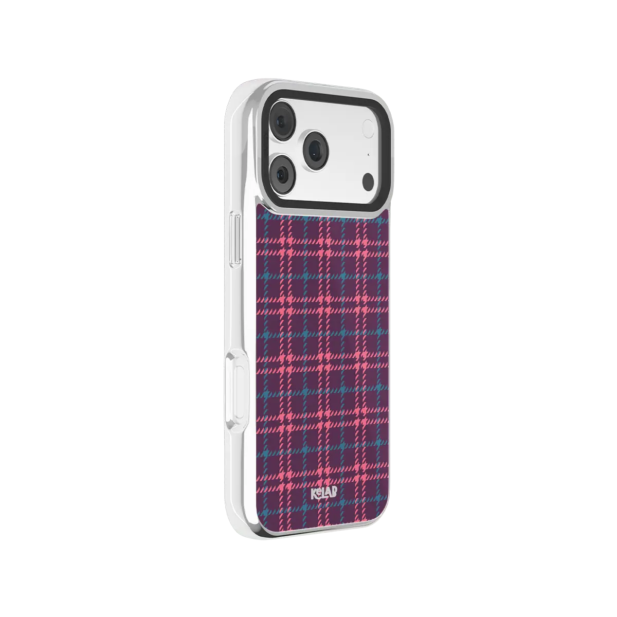 Orchid Tweed | Purple Plaid iPhone Case