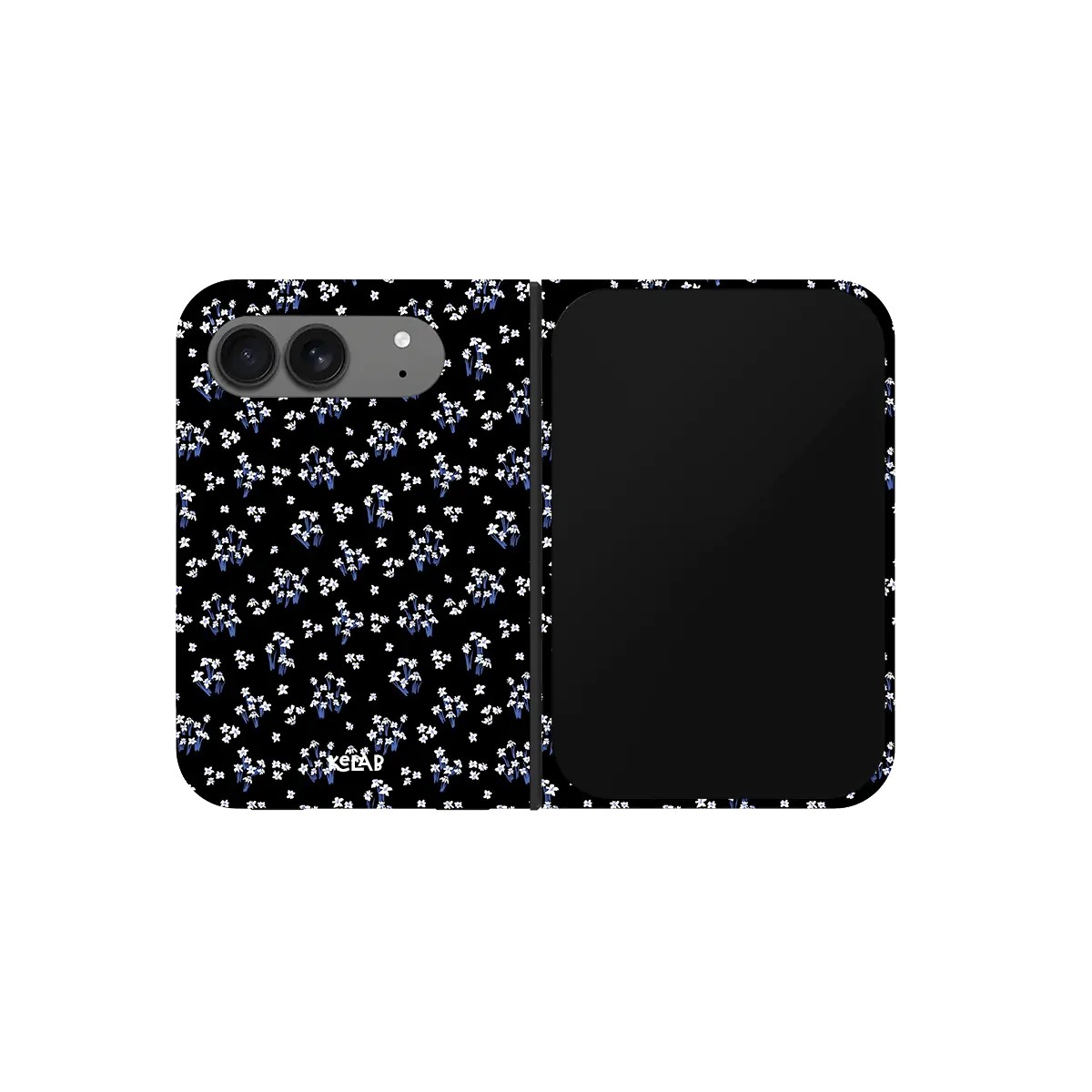 Inkwell Lily | Minimalist Black Floral iPhone Case
