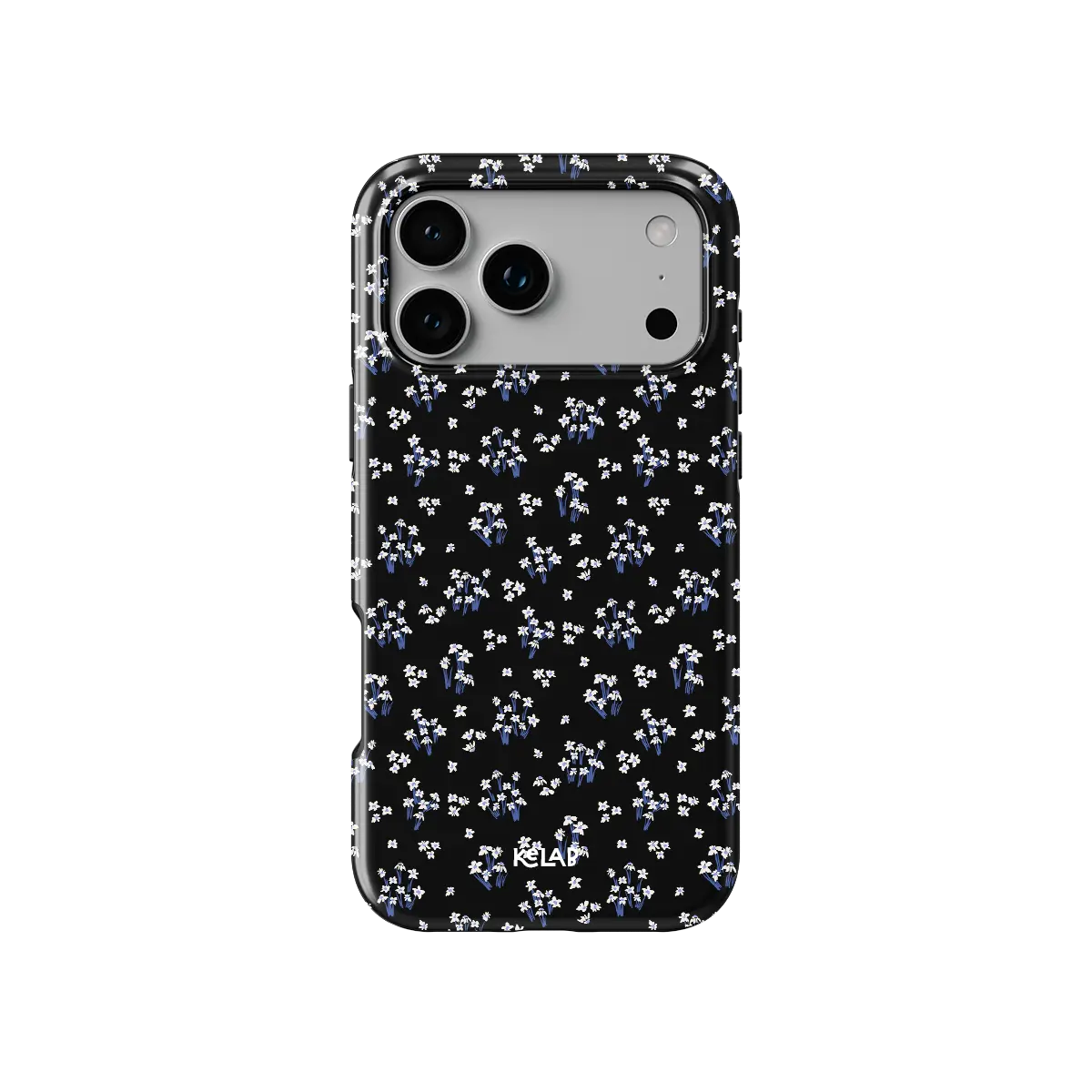 Inkwell Lily | Minimalist Black Floral iPhone Case