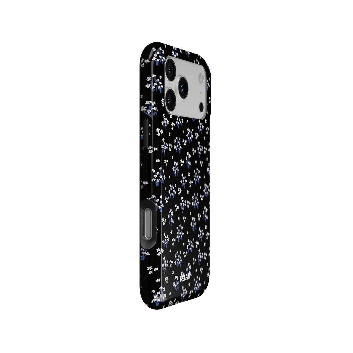 Inkwell Lily | Minimalist Black Floral iPhone Case