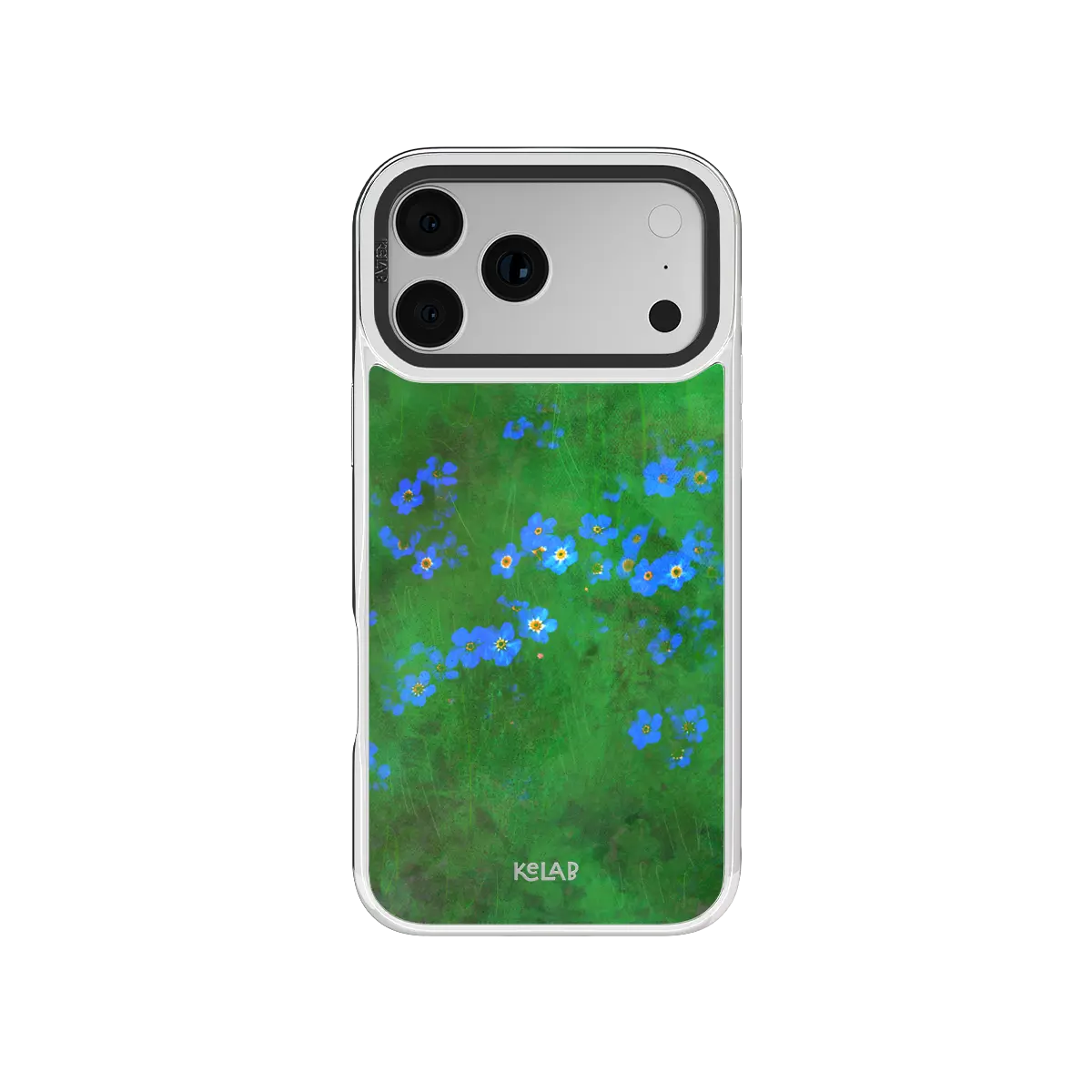 Forget Me Meadow | Vibrant Green Floral iPhone Case