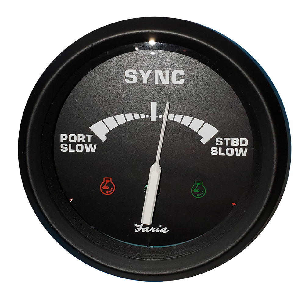 Faria 4 Gauge Engine Synchronizer f/Dual Engines Gas &amp; Diesel