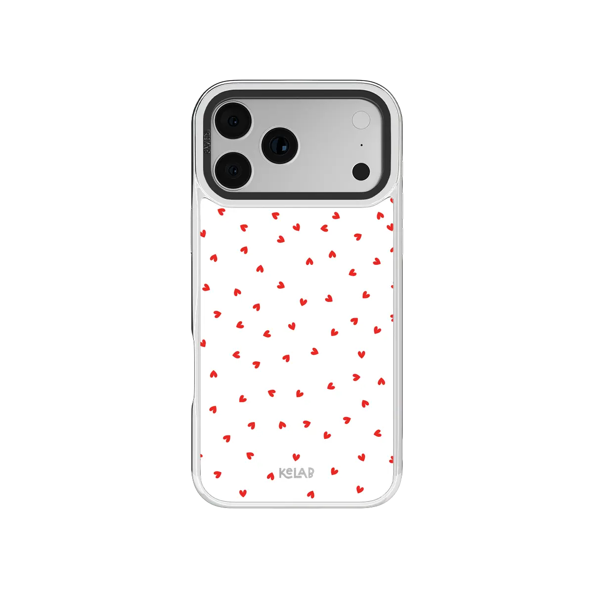 Minimalist Love | Red Heart iPhone Case