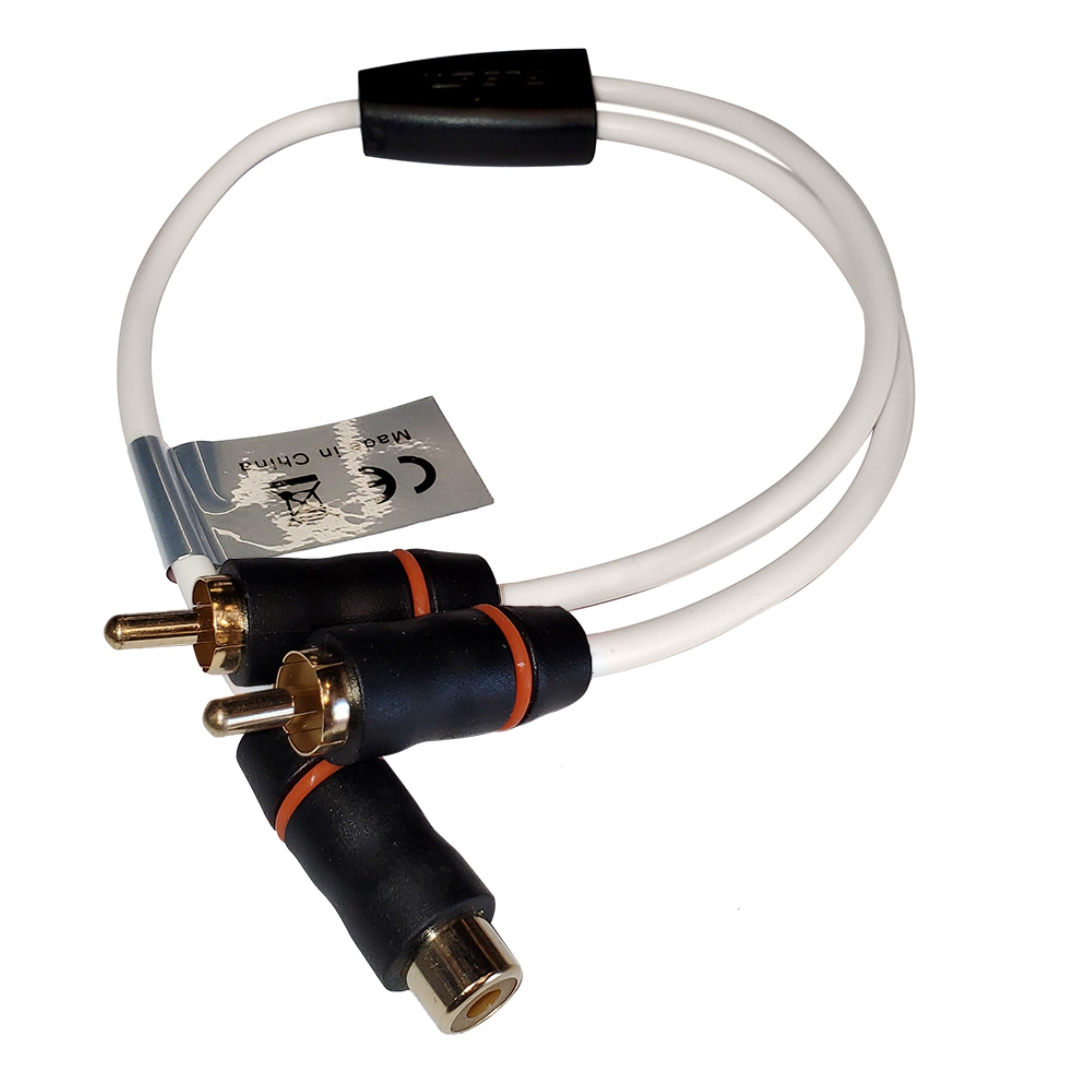 Fusion El-Rcaym Rca Standard Splitter 1 Female To 2 Male,WBECCB07V9PPW9J