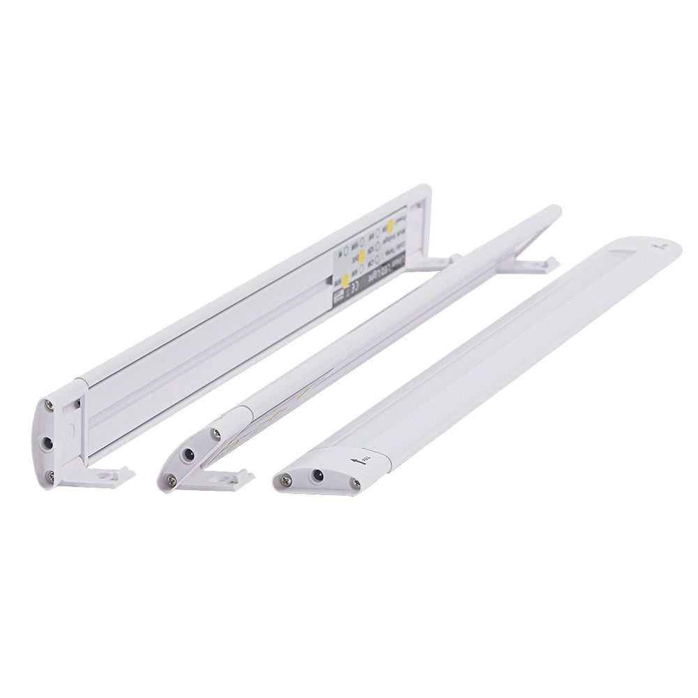 Lunasea Led Light Bar - Built-In Dimmer, Adjustable Linear Angle, 12'' Length, 24Vdc - Warm White,WBHOMB07SD9252H