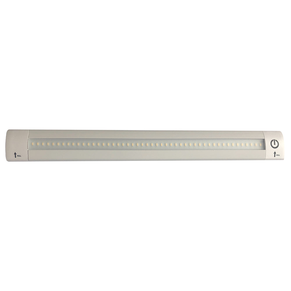 Lunasea Led Light Bar - Built-In Dimmer, Adjustable Linear Angle, 12'' Length, 24Vdc - Warm White,WBHOMB07SD9252H