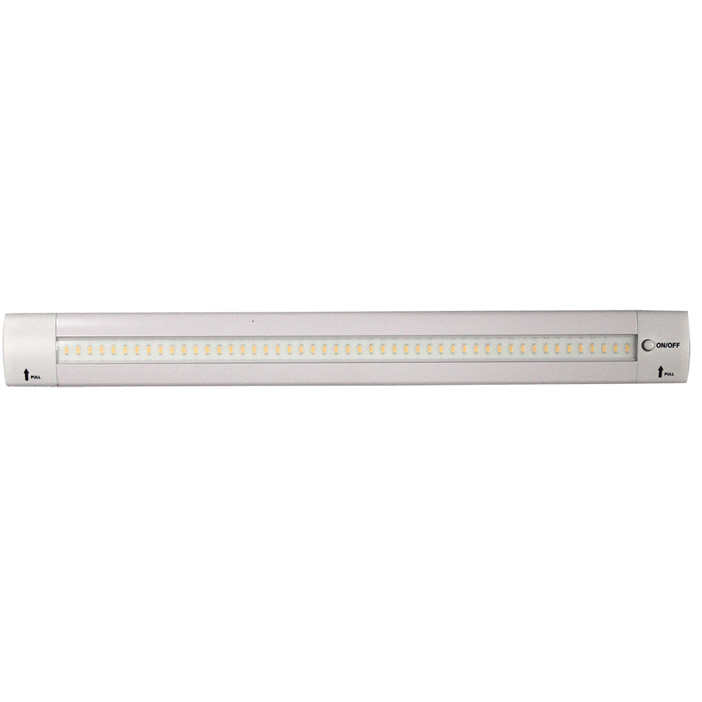 Lunasea 12'' Adjustable Angle Led Light Bar - W/Push Button Switch - 12Vdc - Warm White,WBHOMB07XV6KLSN