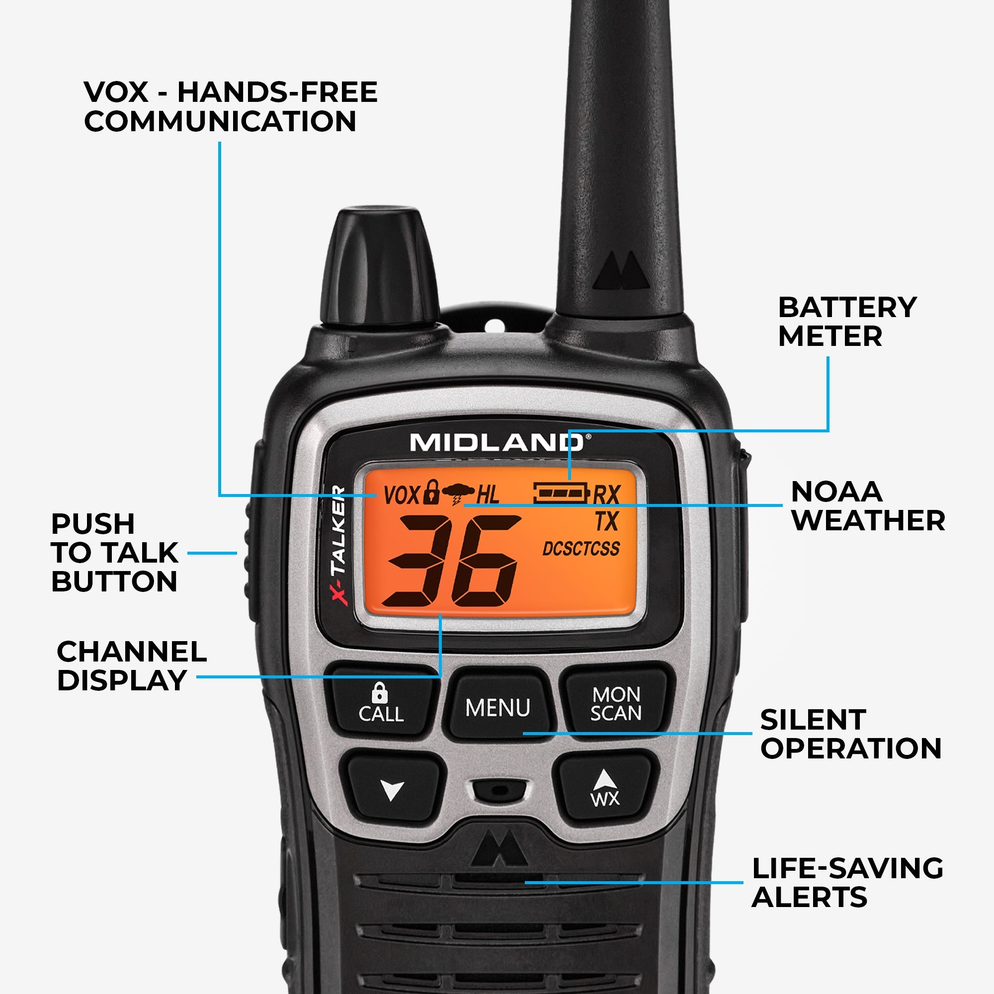 X‑Talker Action Sports Helmet Communication Kit - COMMKITVPF