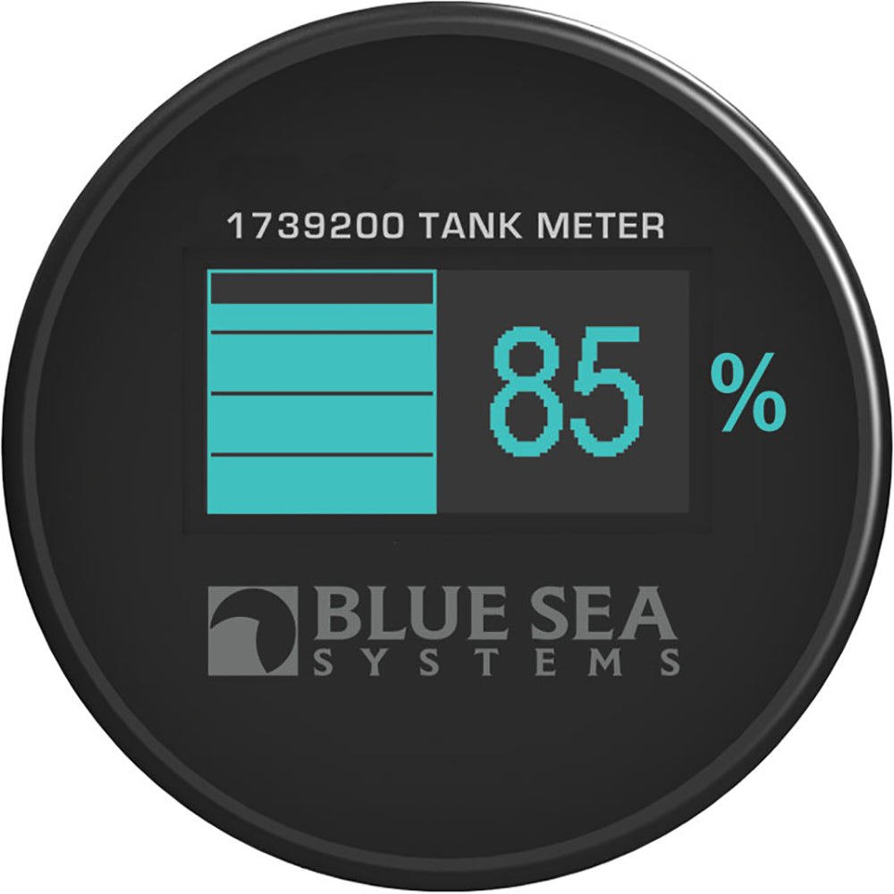 Blue Sea 1739200 Mini Oled Tank Meter - Blue,WBAUVB082ZDN5XW