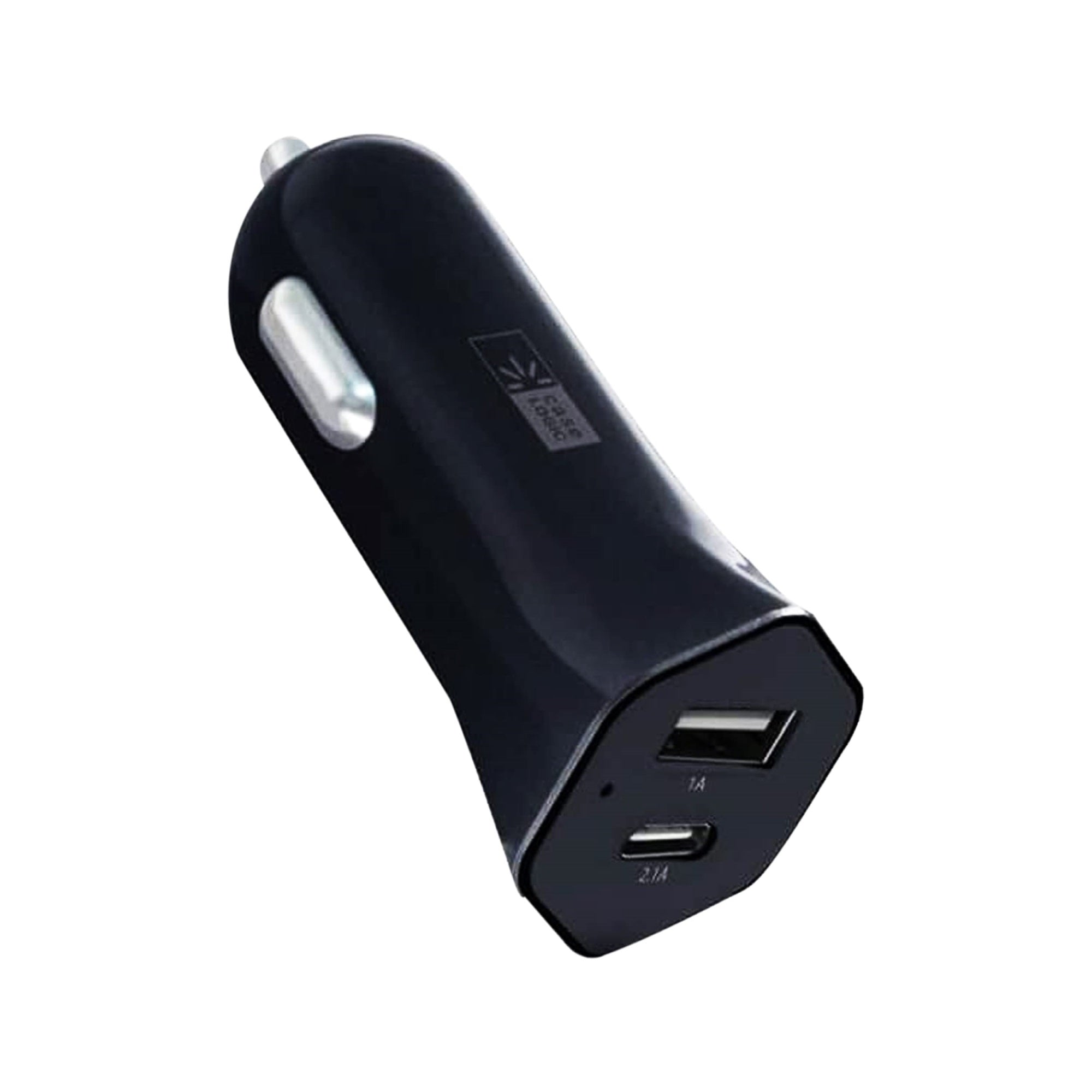 BYTECH 3.1A USB/C-TYPE CAR CHRGER-BK