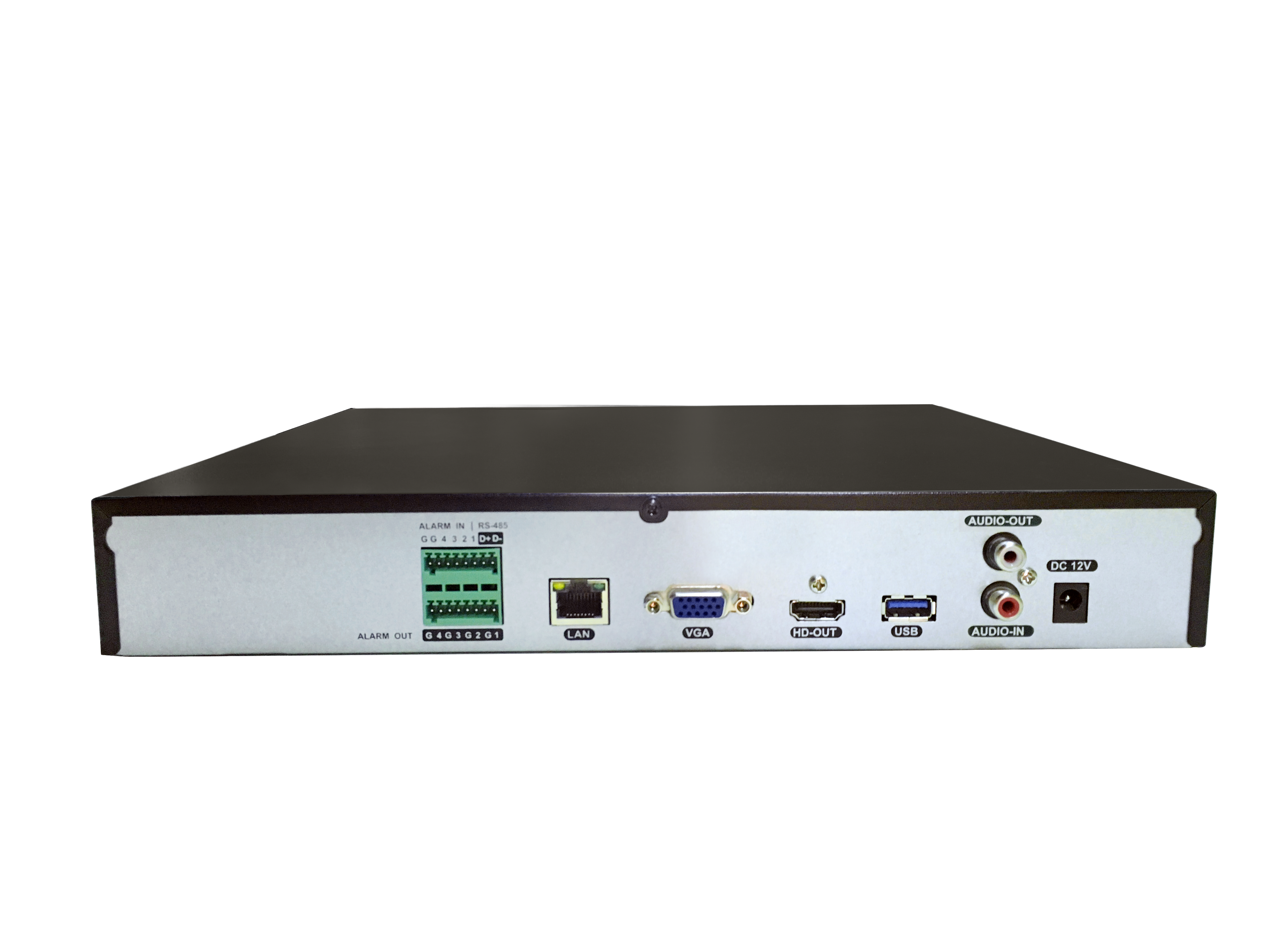 Silarius Pro Series SIL-NVRAI164 36-Channels 4K AI NVR Gigabit 12MP Face Recognition, Face comparison, NVR, 4TB HDD