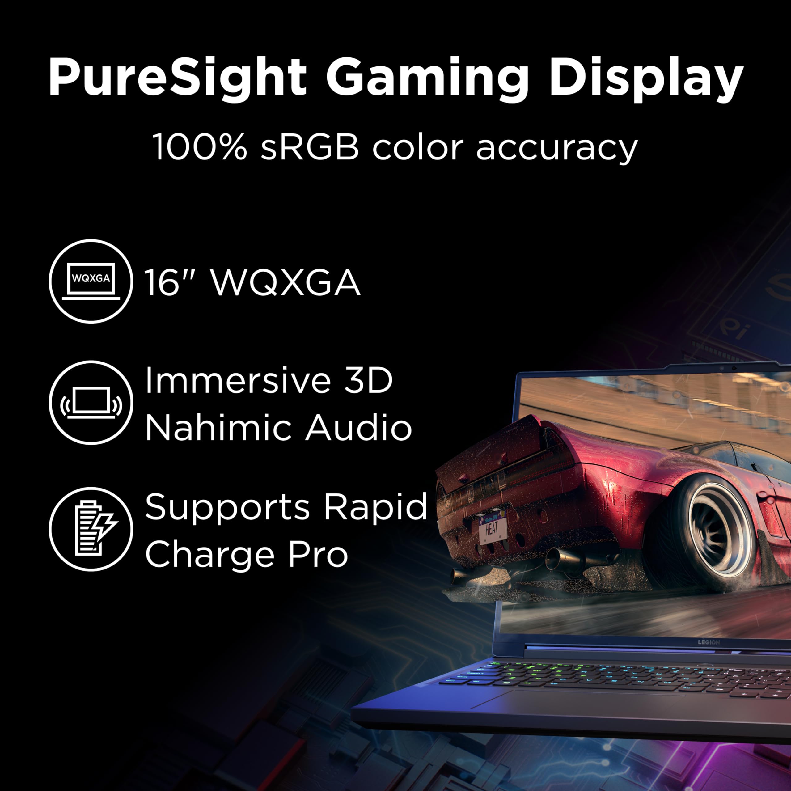 Lenovo Legion 5I - 16    Display - Intel Core I9-14900Hx - Nvidia Geforce Rtx 4070-32Gb Ram - 512Gb Ssd - G-Sync - Windows 11 Ho