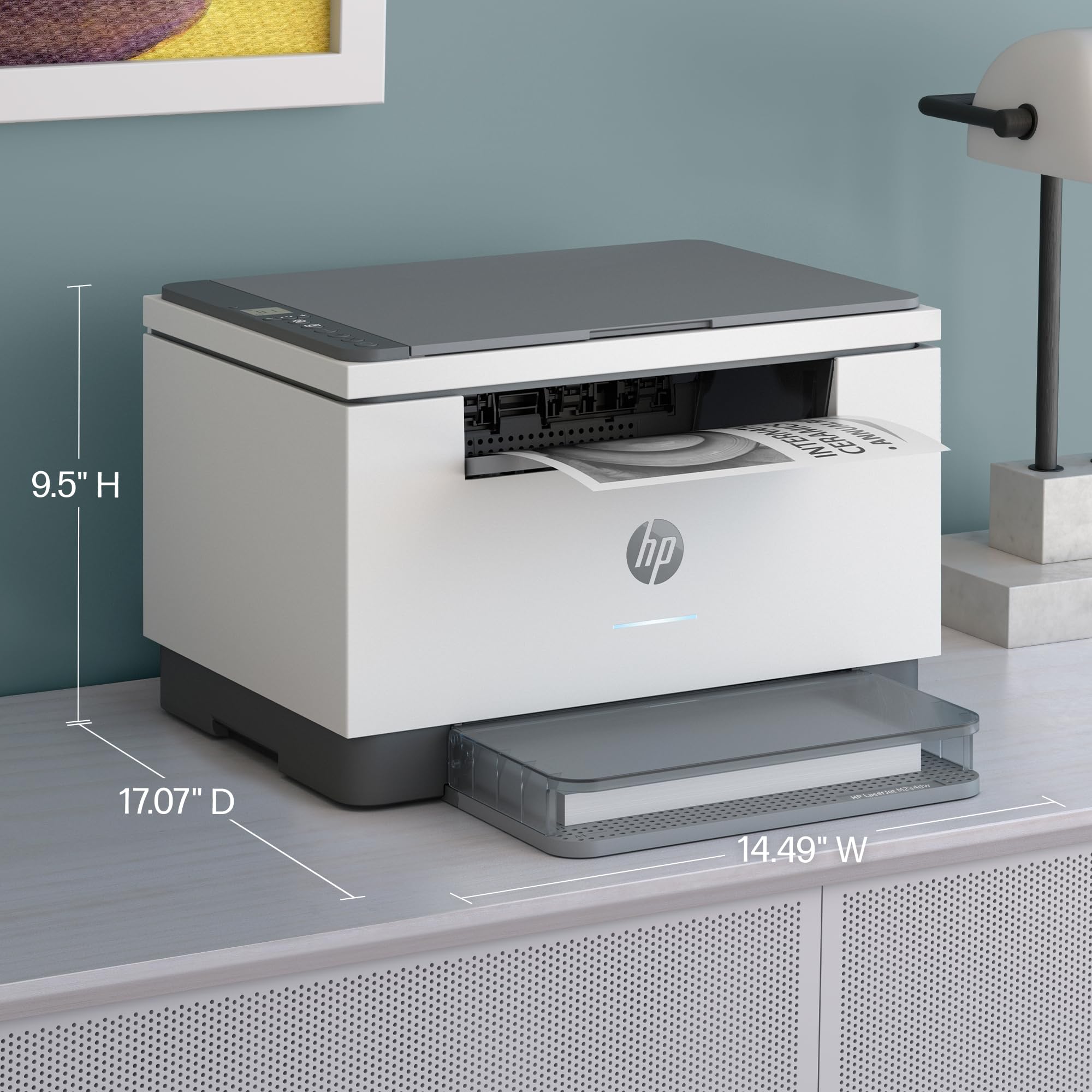 Hp Laserjet Mfp M234Dw Wireless Monochrome All In One Printer With Built In Ethernet & Fast 2 Sided Printing, Instant Ink Ready