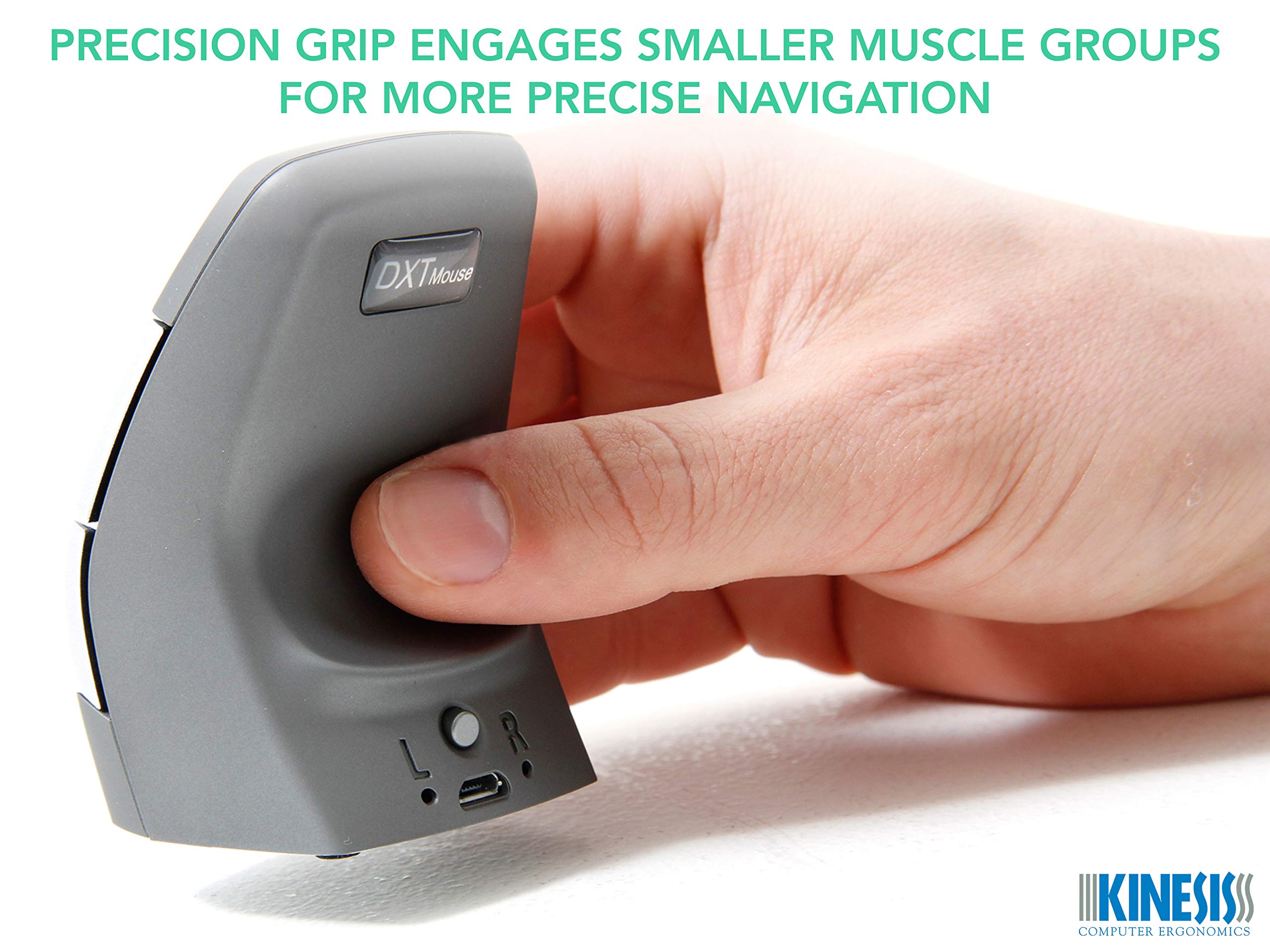 Kinesis Dxt2 Ergonomic Vertical Mouse (Rf Wireless)