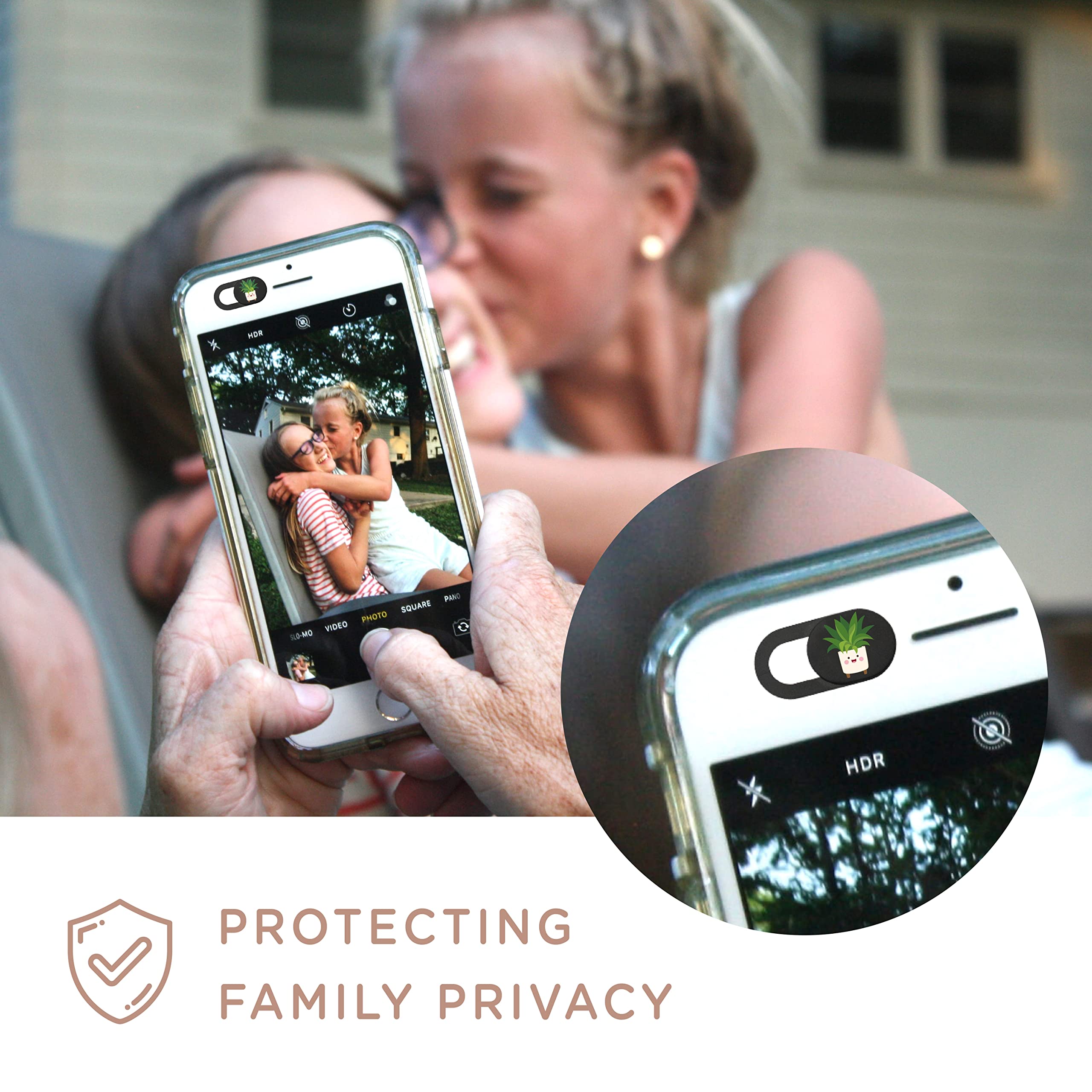 Mesmos 6Pk Laptop Camera Cover Slide Cute, Laptop Accessories, Webcam Cover Slide, Phone & Computer Camera Cover Slide, Web Cam