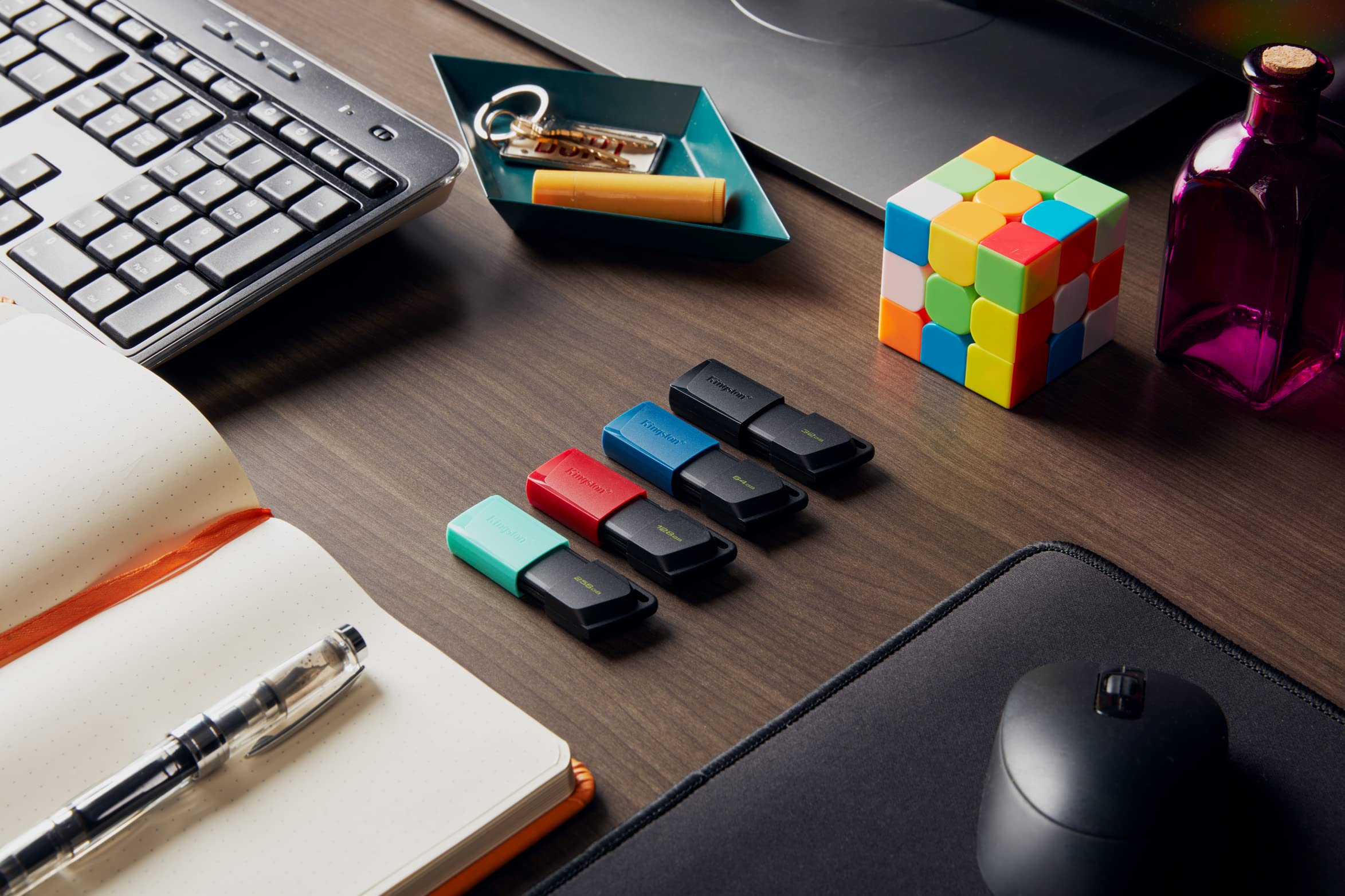 Kingston Exodia M 64B Usb Flash Drive, Blue