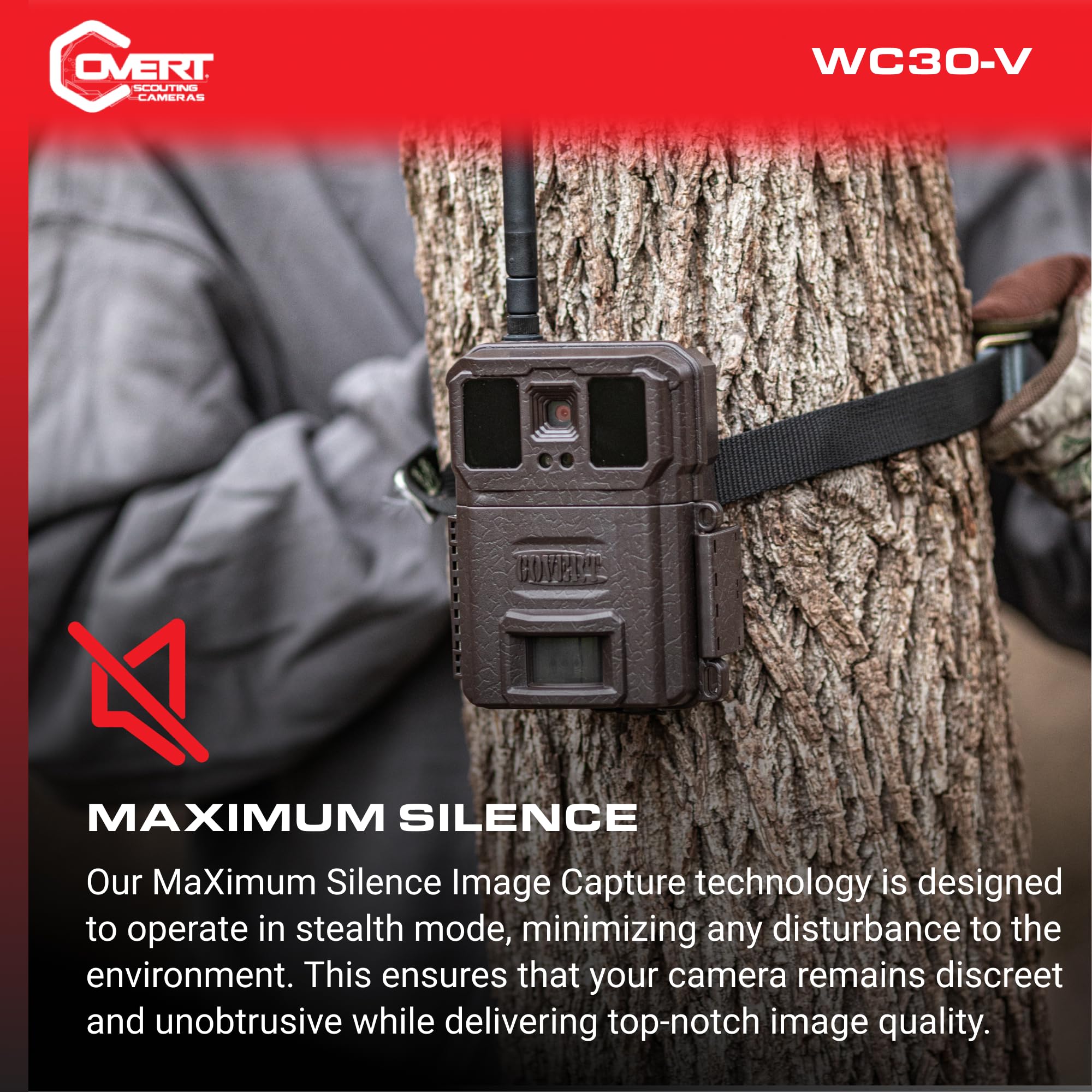 Covert Scouting Outdoor Cameras Wc30 V (Verizon Lte) Cellular Game & Trail Camera For Hunting Deer And Wildlife (Cc8014)