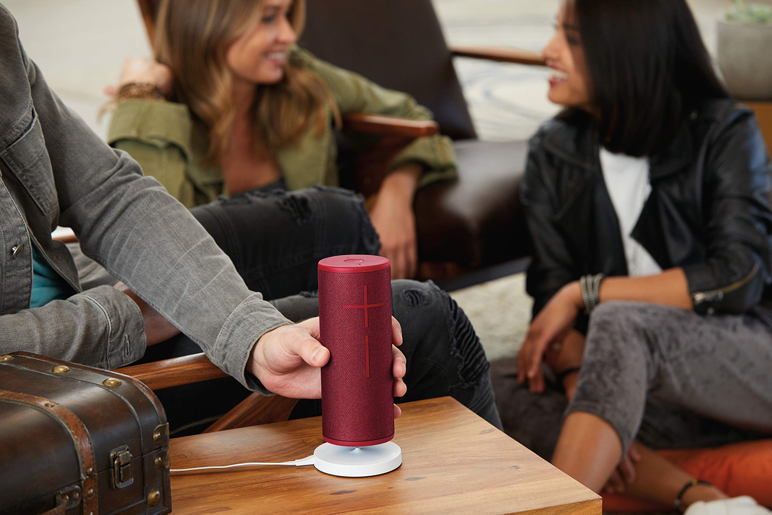 Ultimate Ears Power Up Wireless Charging Dock For Ultimate Ears Boom 3, Megaboom 3, Blast & Megablast   White