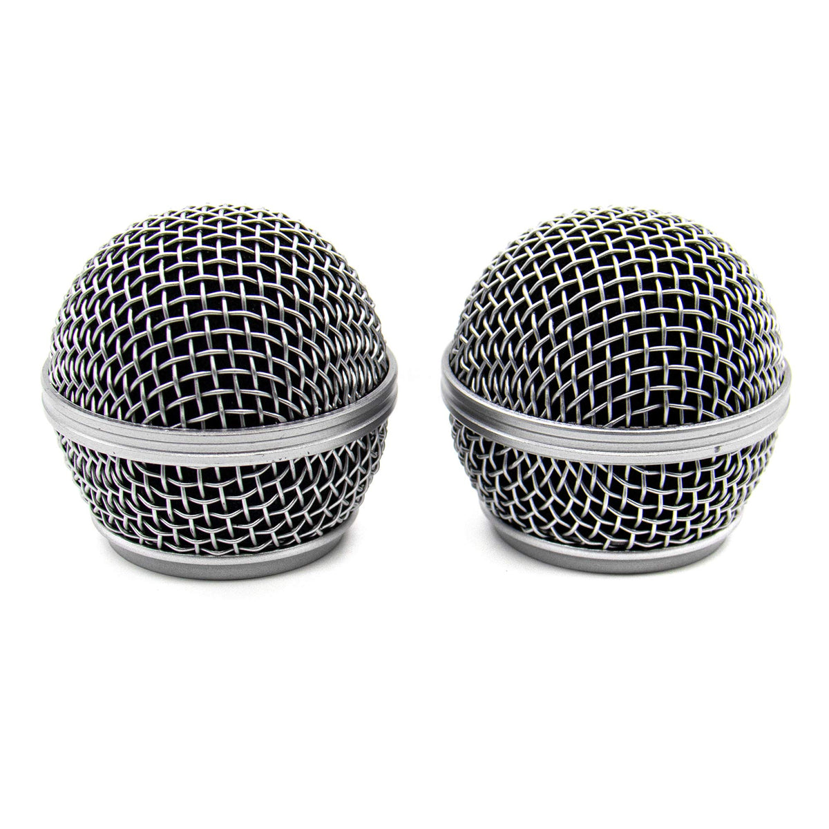 Auear, 2 Pack Microphone Grill Grille Ball Head Replace For Sm58 Beta58 Sm58Lc Sa M30 Sv100 Rk143G For Pgx2 Slx2