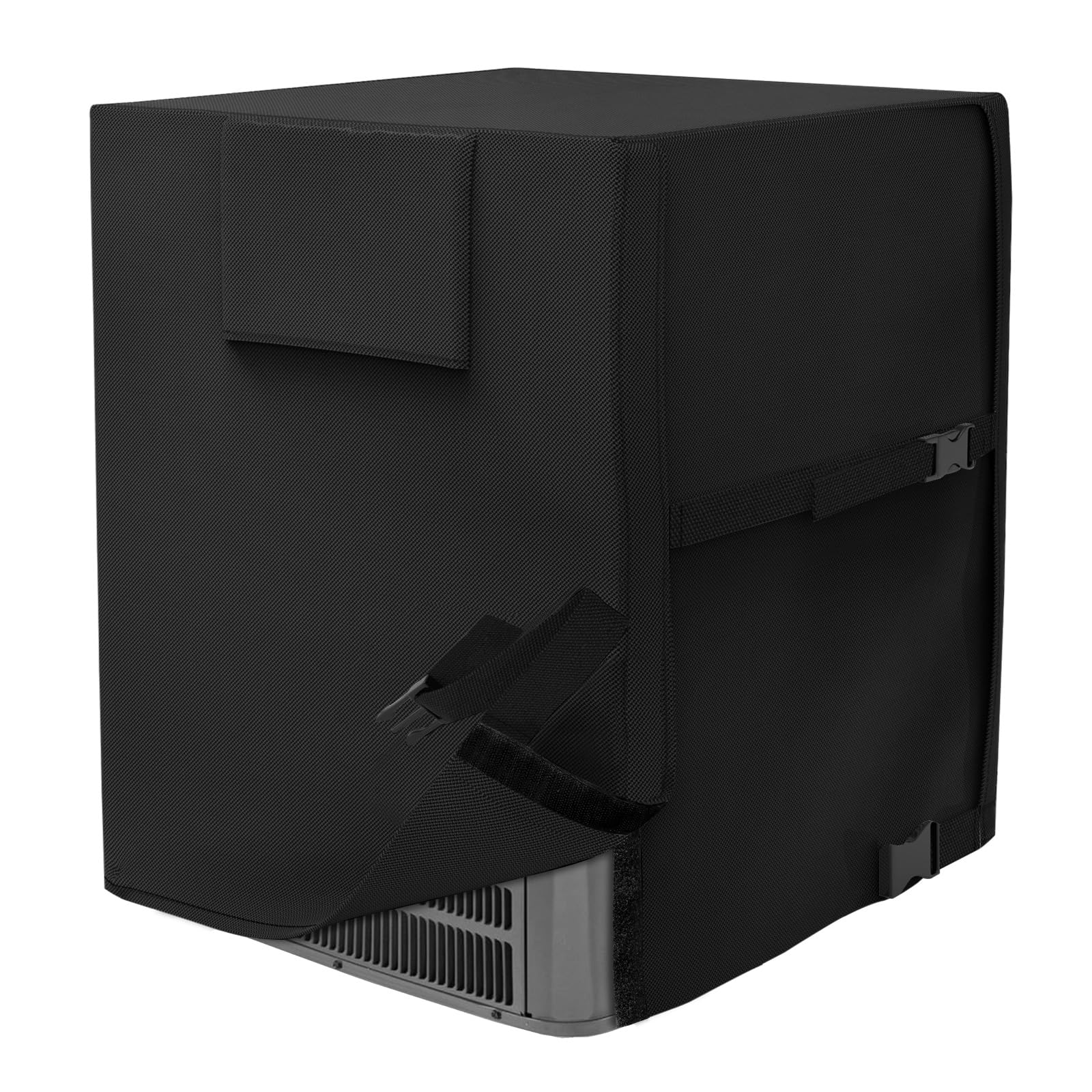 Akefit Air Conditioner Cover For Outside, Heavy Duty Waterproof Ac Defender With Durable Oxford Fabric, Veranda Ac Protector (Bl