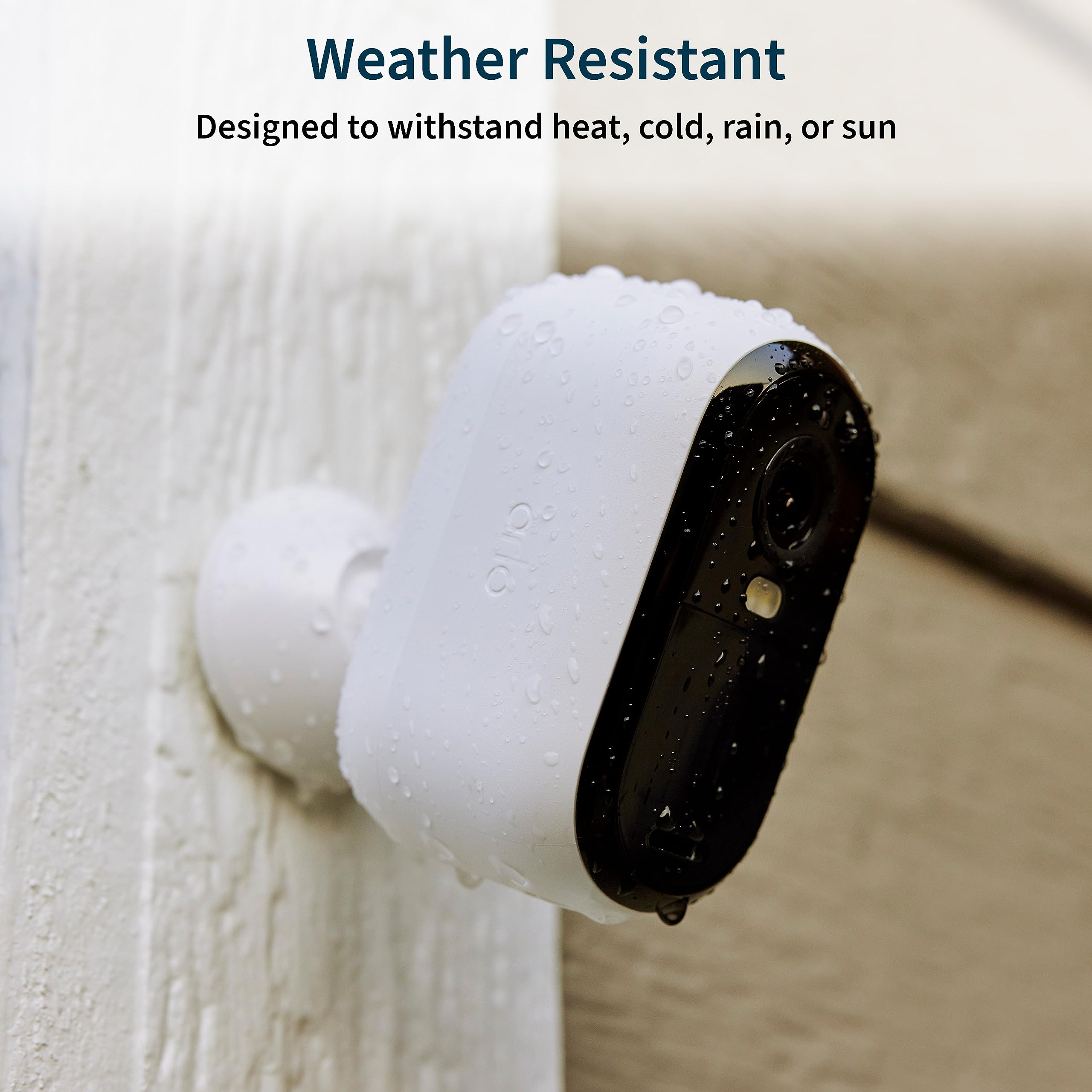 Arlo Essential Wireless Security Camera, 2Nd Generation - Outdoor & Indoor Wireless Camera With Integrated Spotlight, Color Nigh