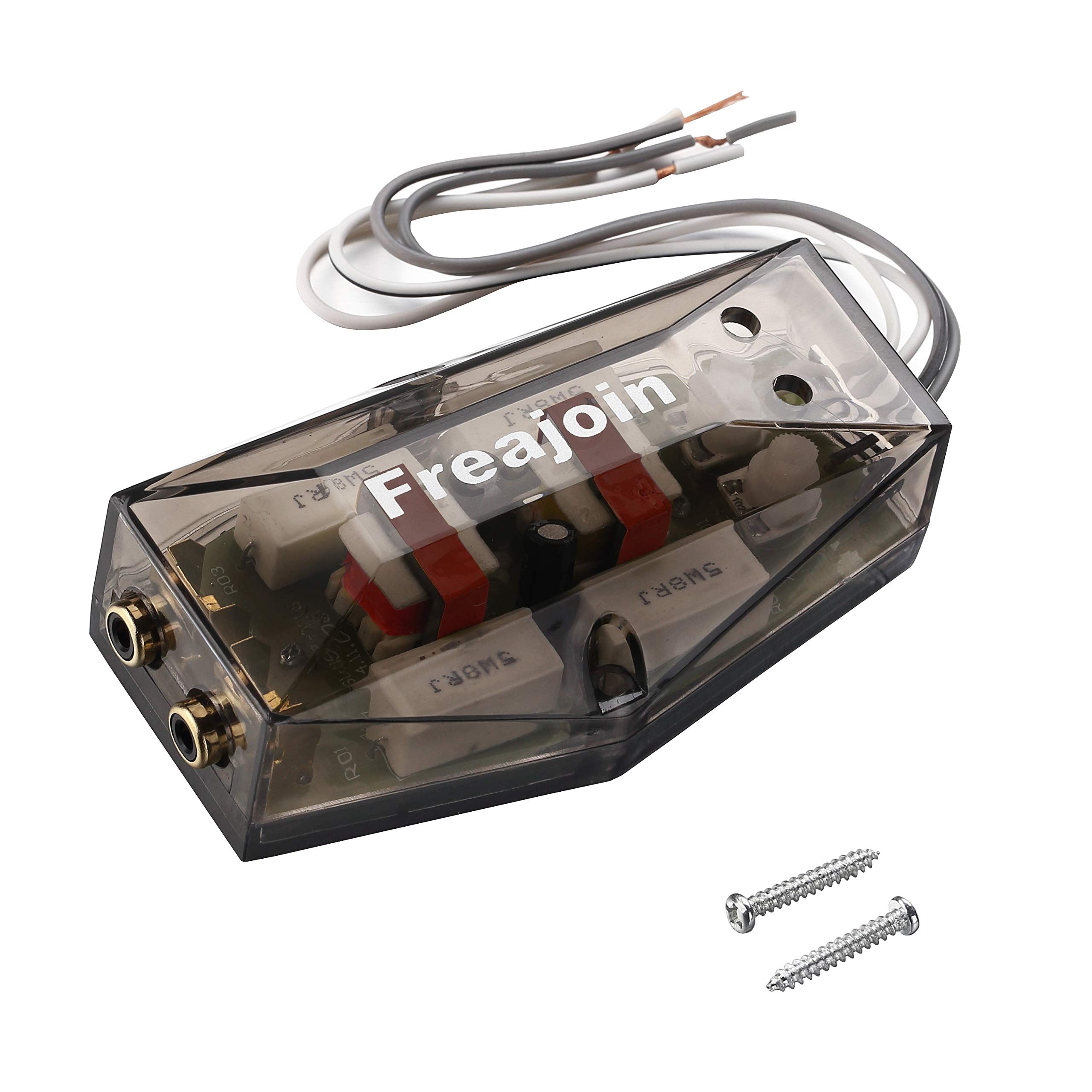 Freajoin 2 Channel High Low Level Converter Speaker Cable To Rca Adapter With Line Out Converter