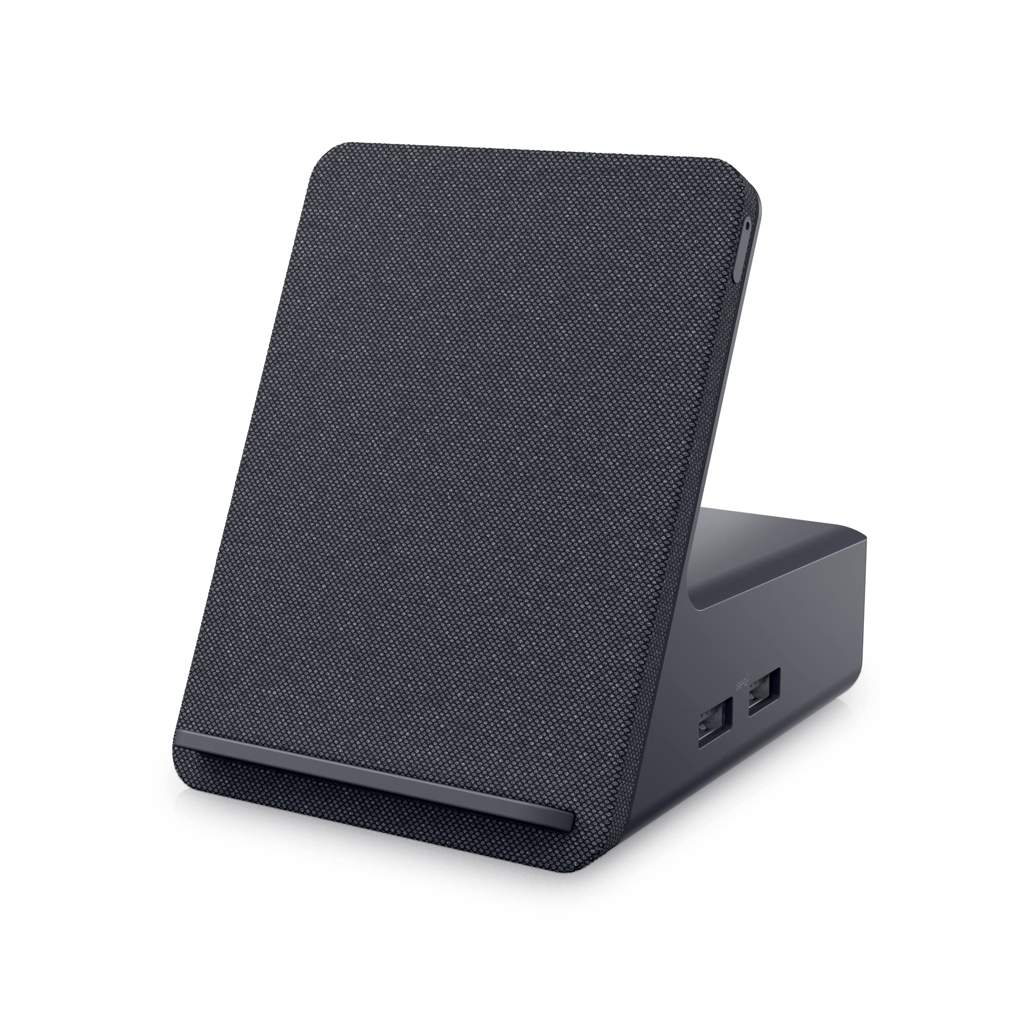 Dell HD22Q Dual Charge Docking Station, Qi Wireless Charging (USB-C, DisplayPort, HDMI, 4X USB, RJ45) Black