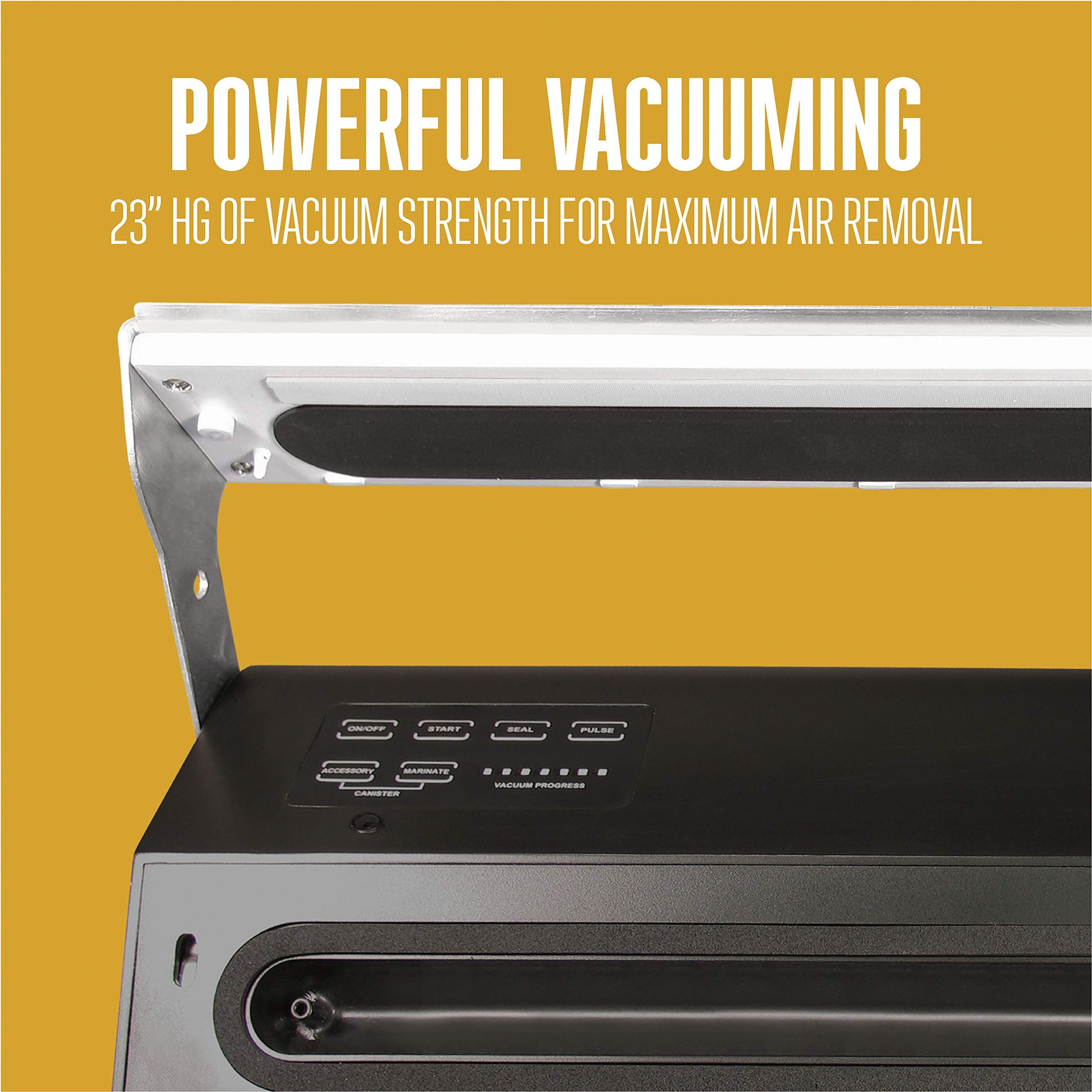 Weston 65 0501 W Professional Advantage Vacuum Sealer, 11', Stainless Steel And Black