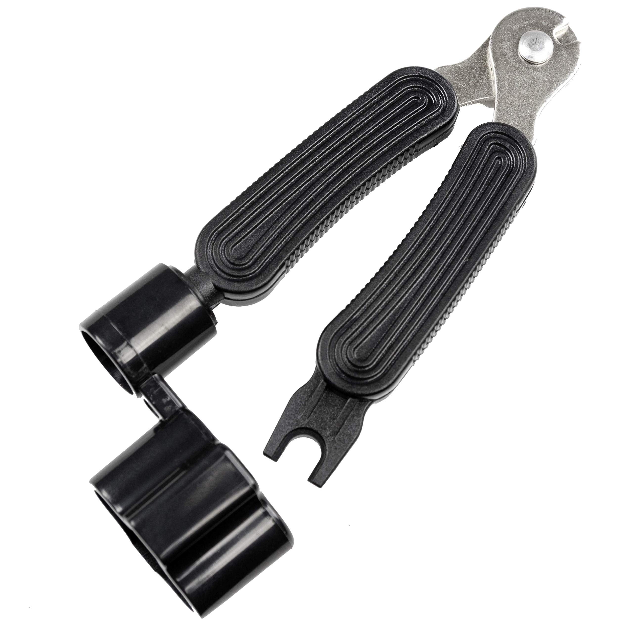 Rockjam Universal Guitar Accessories Super Kit With Hanger, Capo, Electric & Acoustic Strings, Tuner Multi Tool, Plectrums & Pic