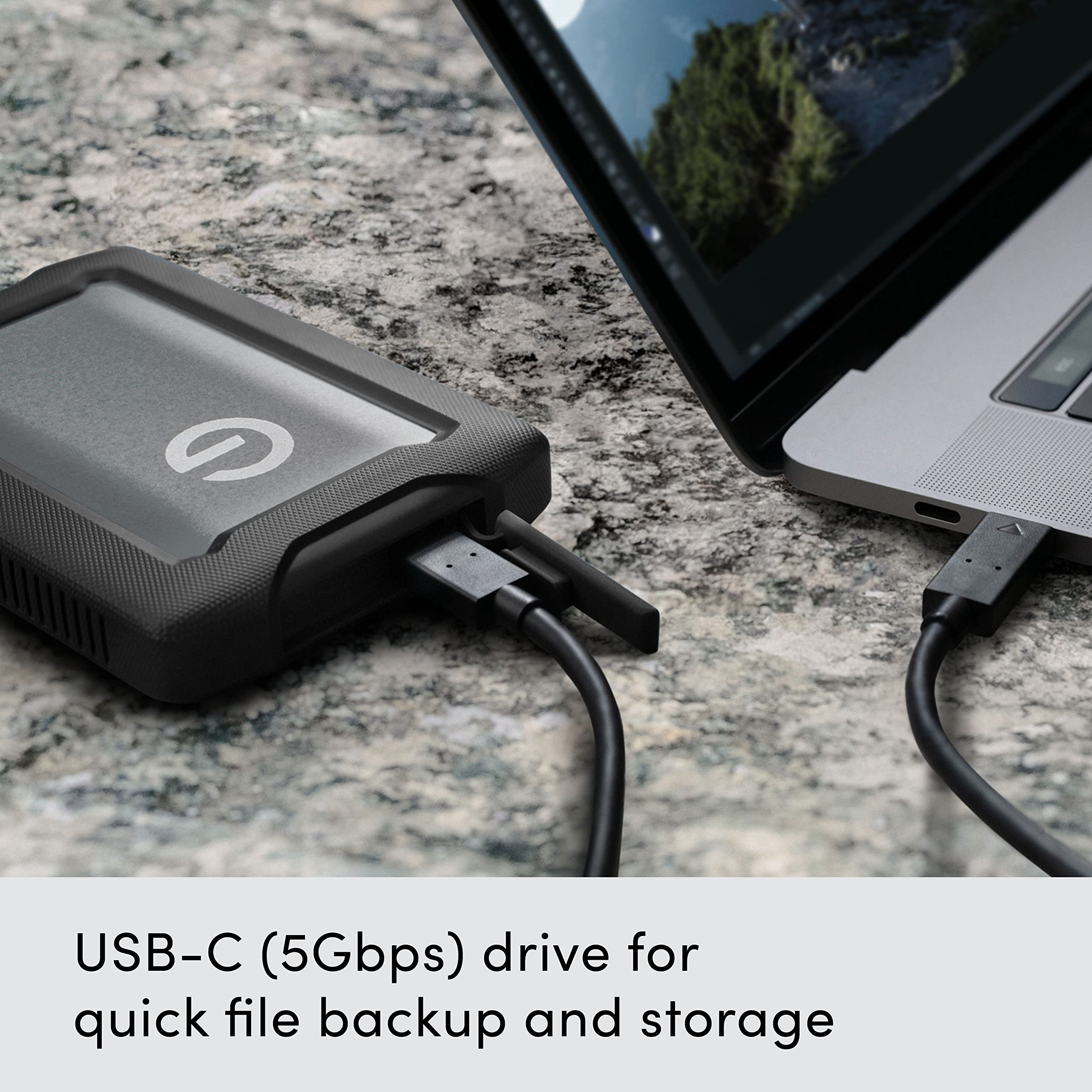 Sandisk Professional 1Tb G Drive Armoratd   Rugged, Durable Portable External Hard Drive Hdd, Usb C, Usb 3.2 Gen 1   Sdph81G 001T Gba1D