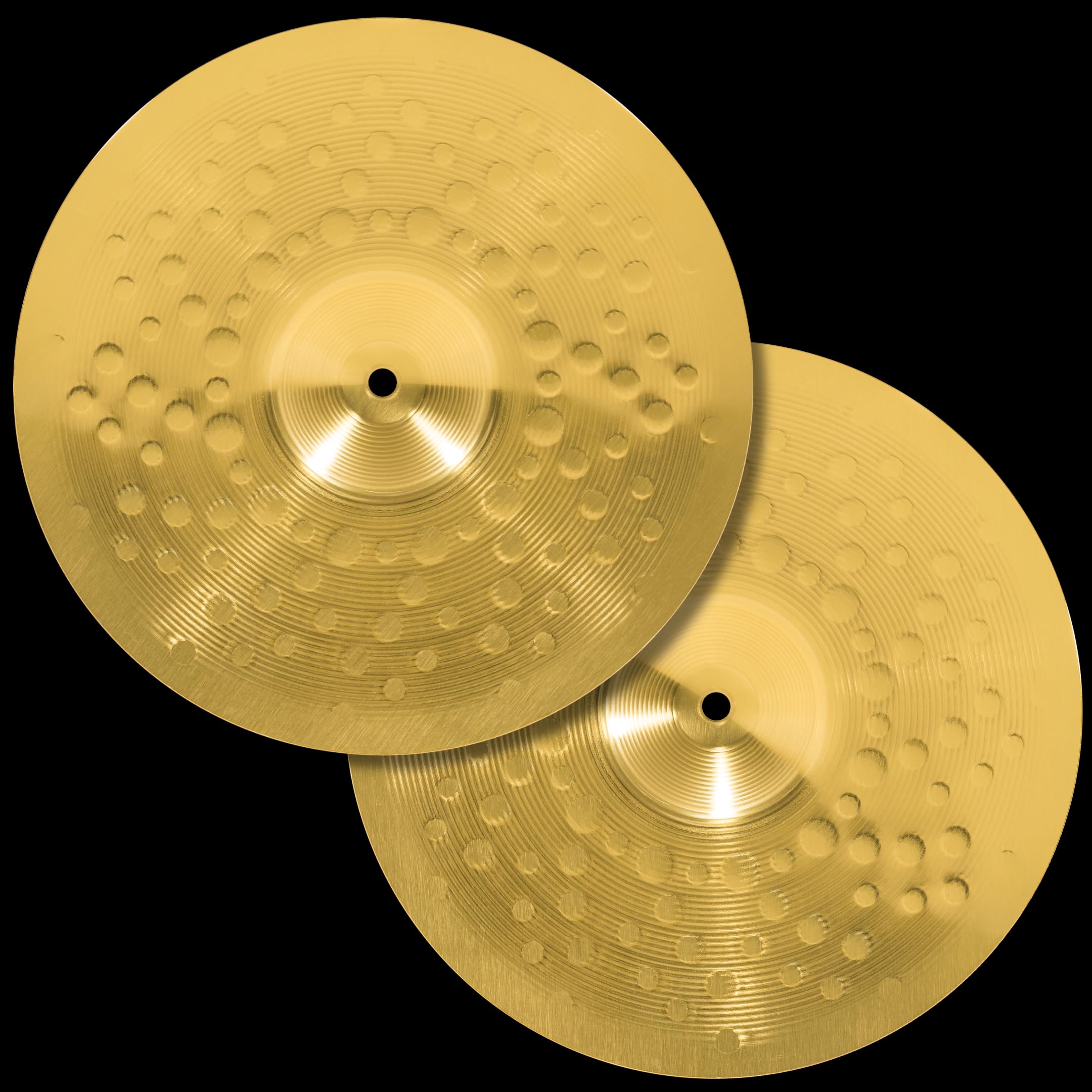 Meinl Cymbals Hcs 13    Hihats (Hi Hat) Cymbals For Drum Set, Pair  Made In Germany   Traditional Medium Brass, 2 Year Warranty,