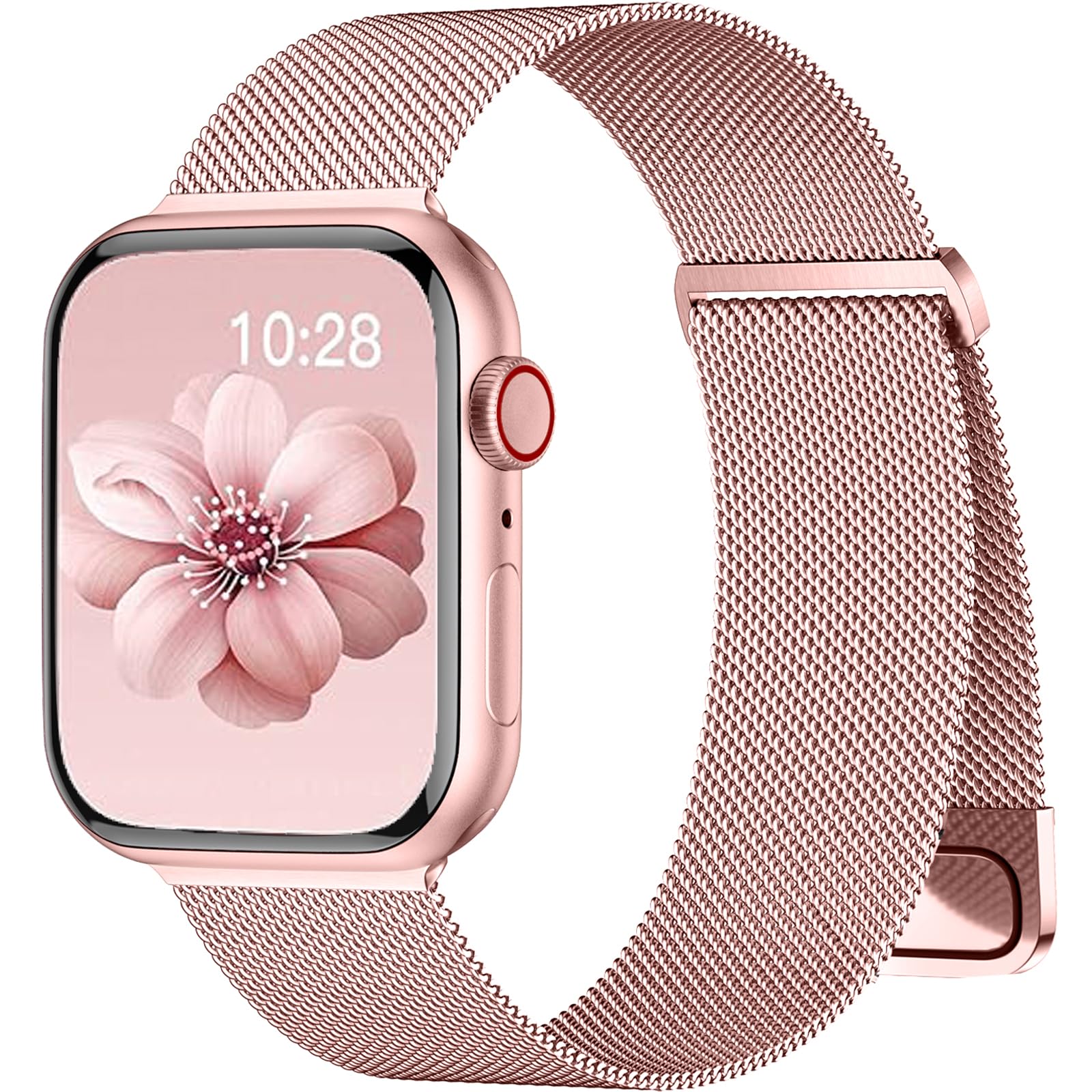 Rabini Compatible With Apple Watch Band 46Mm 42Mm 44Mm 45Mm 49Mm 38Mm 40Mm 41Mm Iwatch Series 10 9 8 7 6 5 4 3 2 Se Ultra, Adjus