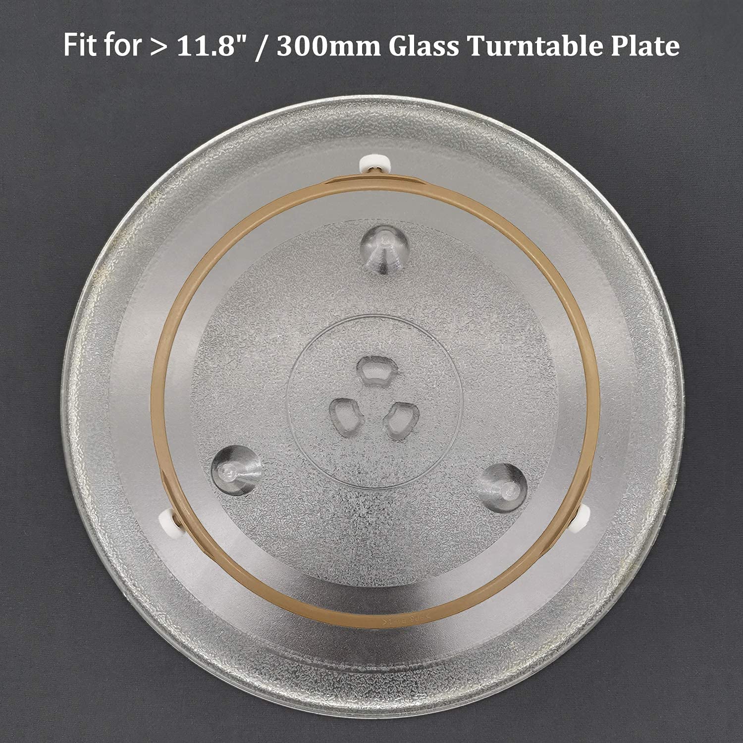 Zzhxsm Turntable Ring Microwave Glass Turntable Plate Roller Support Wheel Ring, Microwave Oven Tray Rotating Roller Support Rin